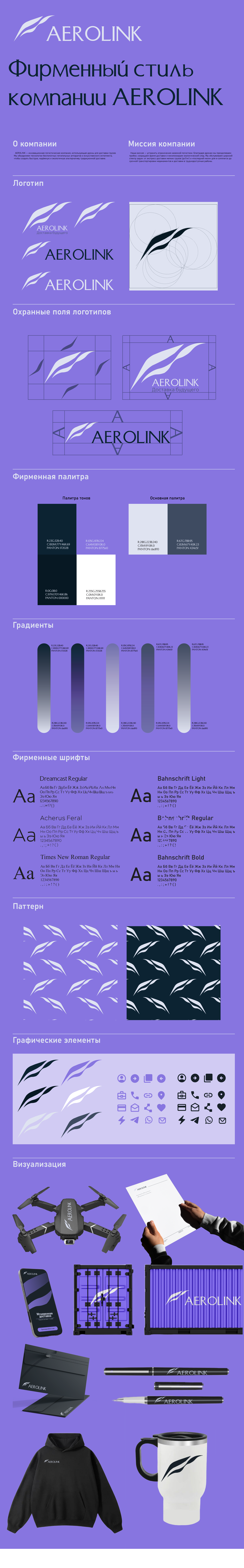 AEROLINK фирменный стиль — Изображение №1 — Брендинг на Dprofile