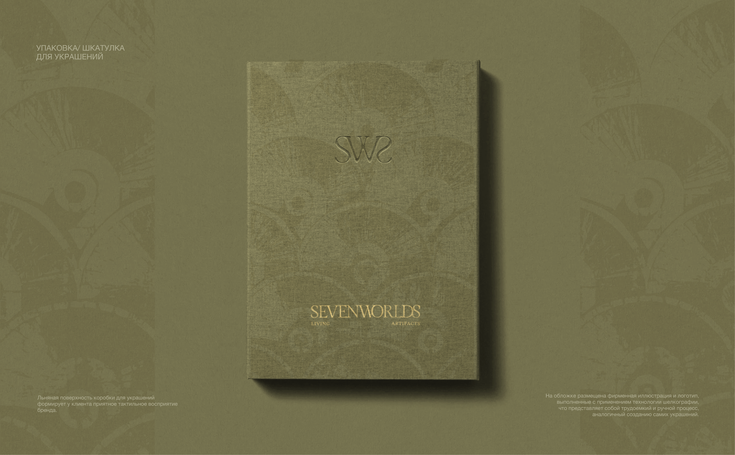 Фирменный стиль для бренда украшений SEVENWORLDS — Изображение №4 — Брендинг на Dprofile