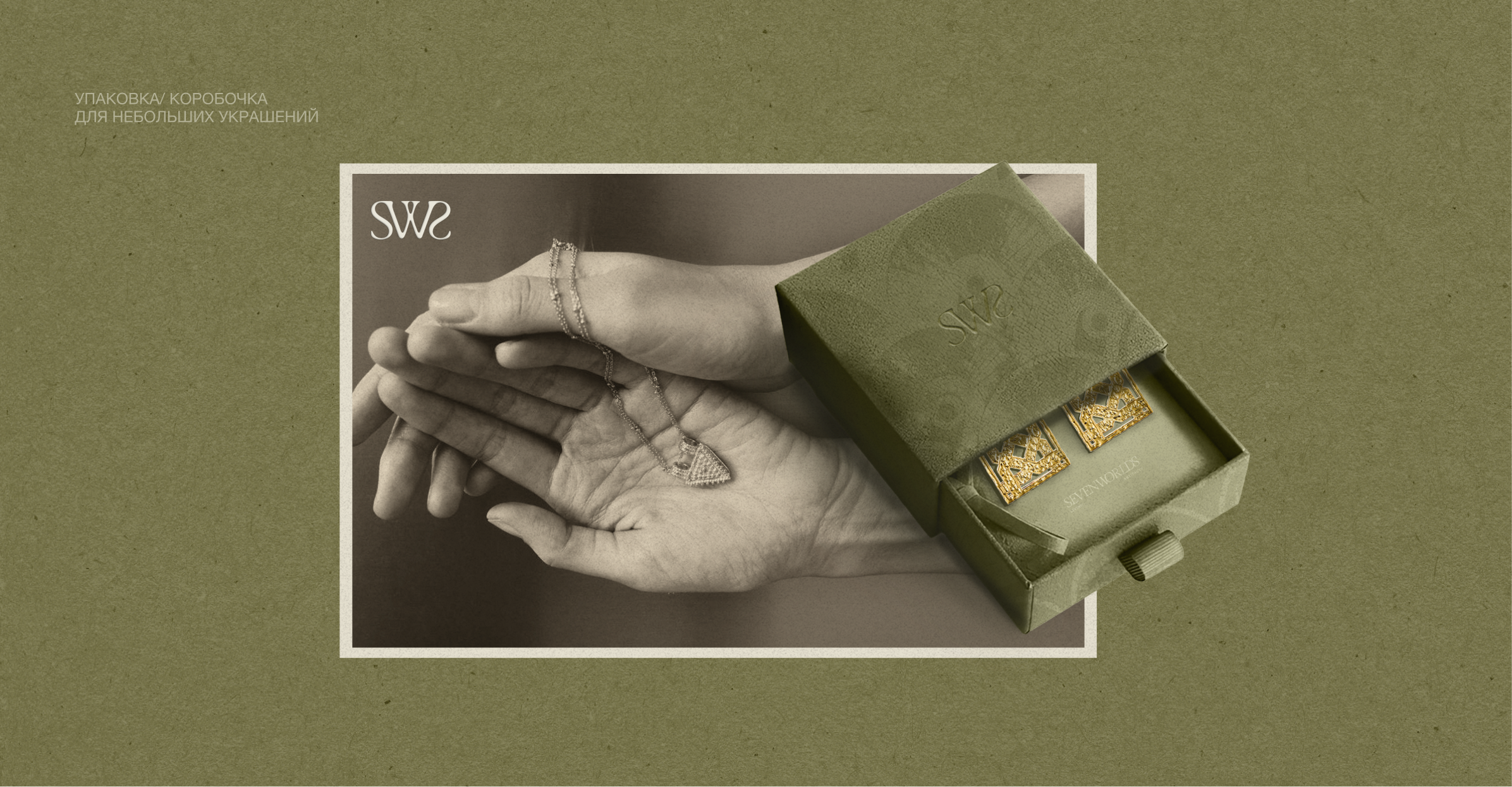 Фирменный стиль для бренда украшений SEVENWORLDS — Изображение №7 — Брендинг на Dprofile