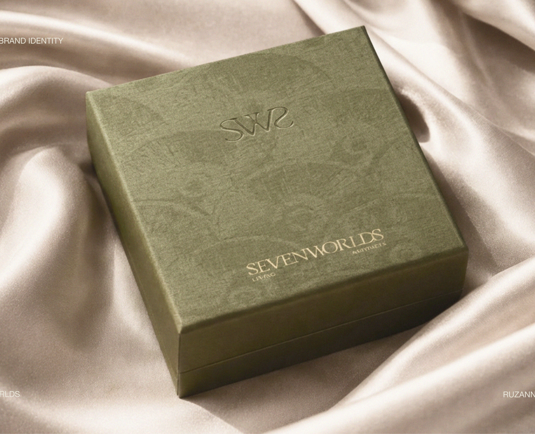 Фирменный стиль для бренда украшений SEVENWORLDS на Dprofile