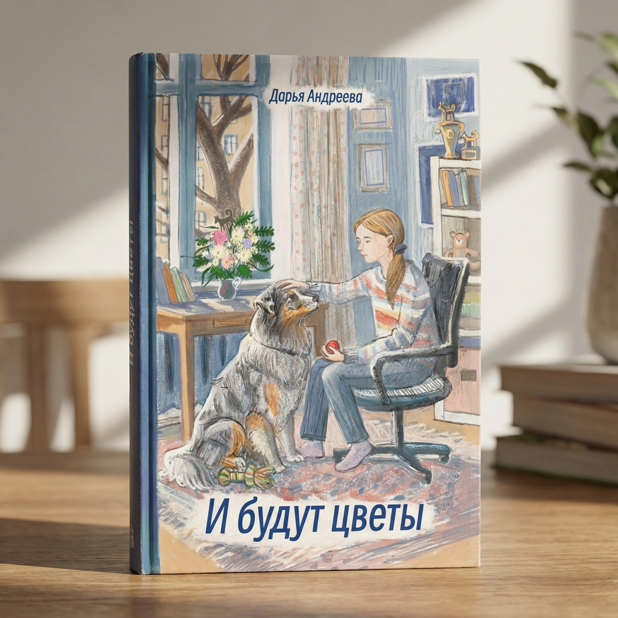 Обложка книги «И будут цветы» — Изображение №1 — Иллюстрация, Графика на Dprofile