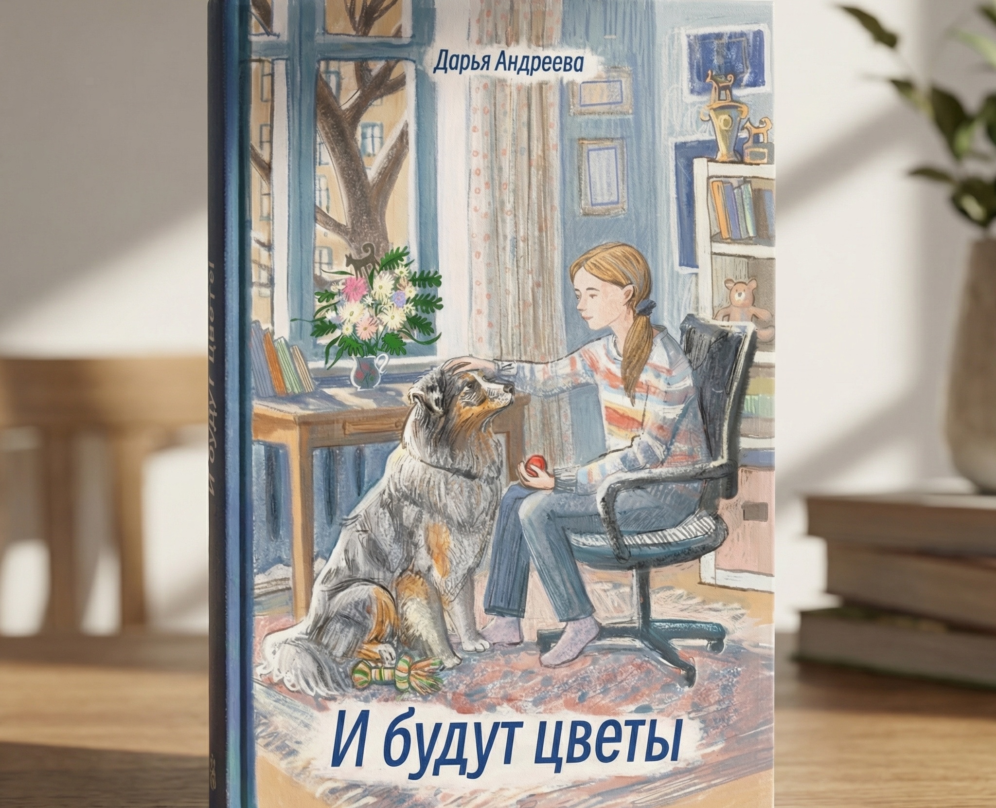 Обложка книги «И будут цветы» — Иллюстрация, Графика на Dprofile