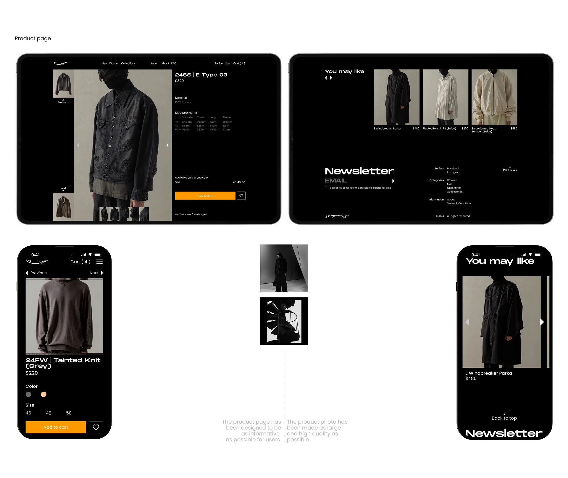 Professor.E | E-commerce redesign — Изображение №9 — Интерфейсы, Анимация на Dprofile