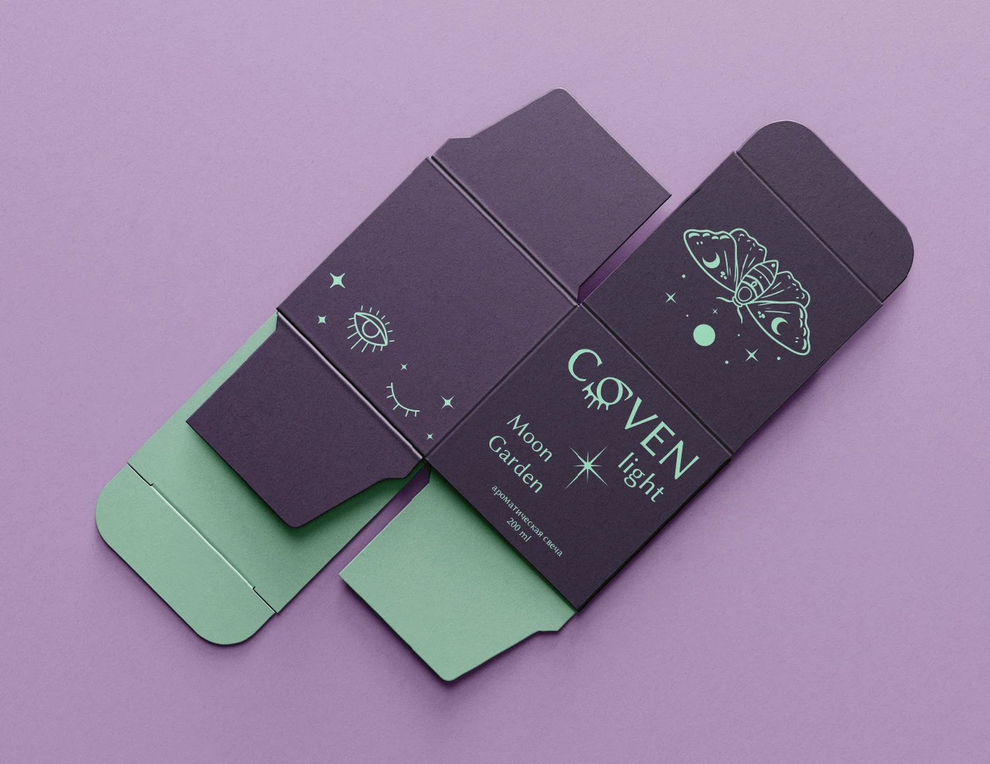 Ароматические свечи Coven light — Изображение №6 — Брендинг, Промдизайн на Dprofile