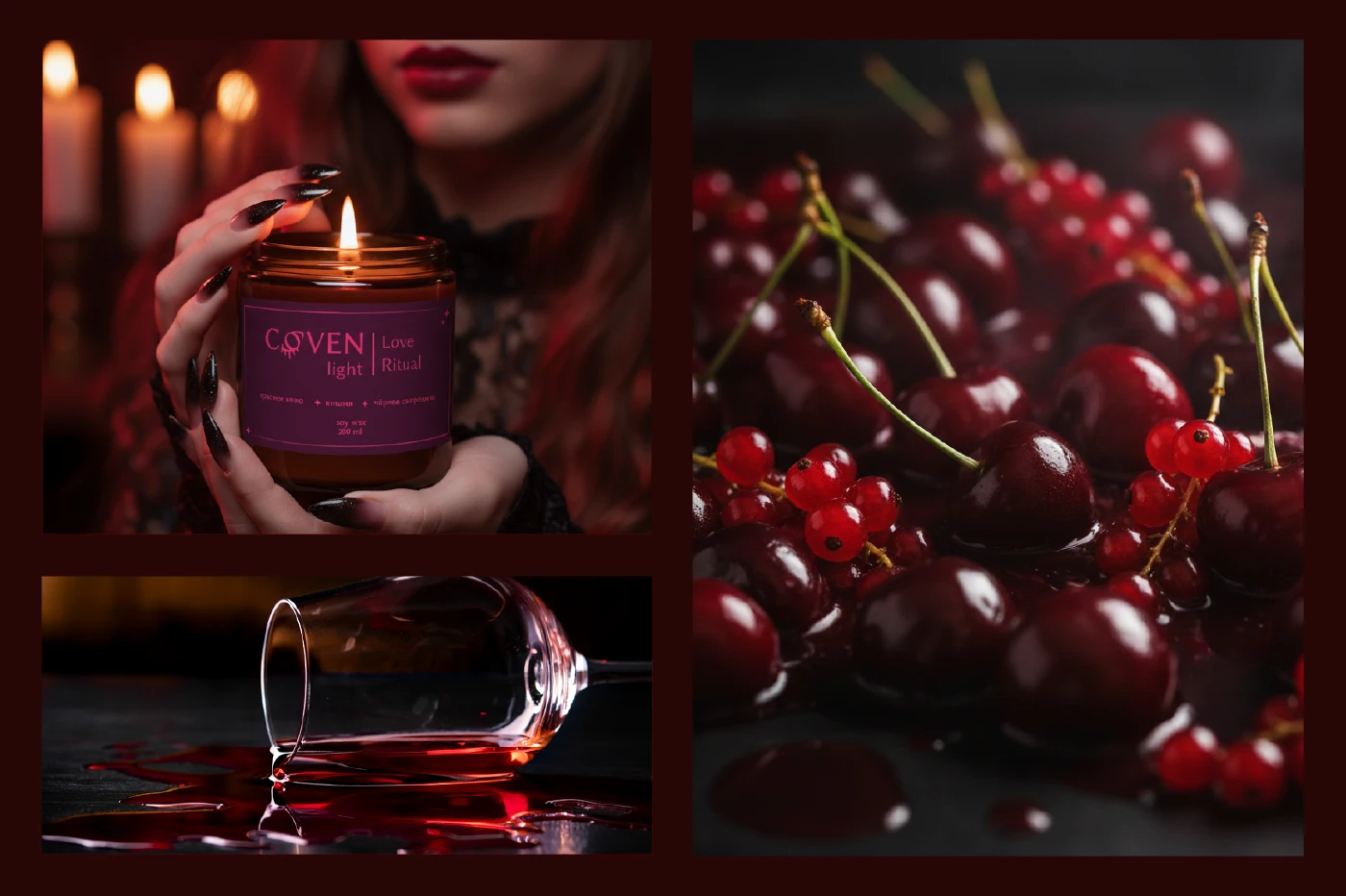 Ароматические свечи Coven light — Изображение №3 — Брендинг, Промдизайн на Dprofile