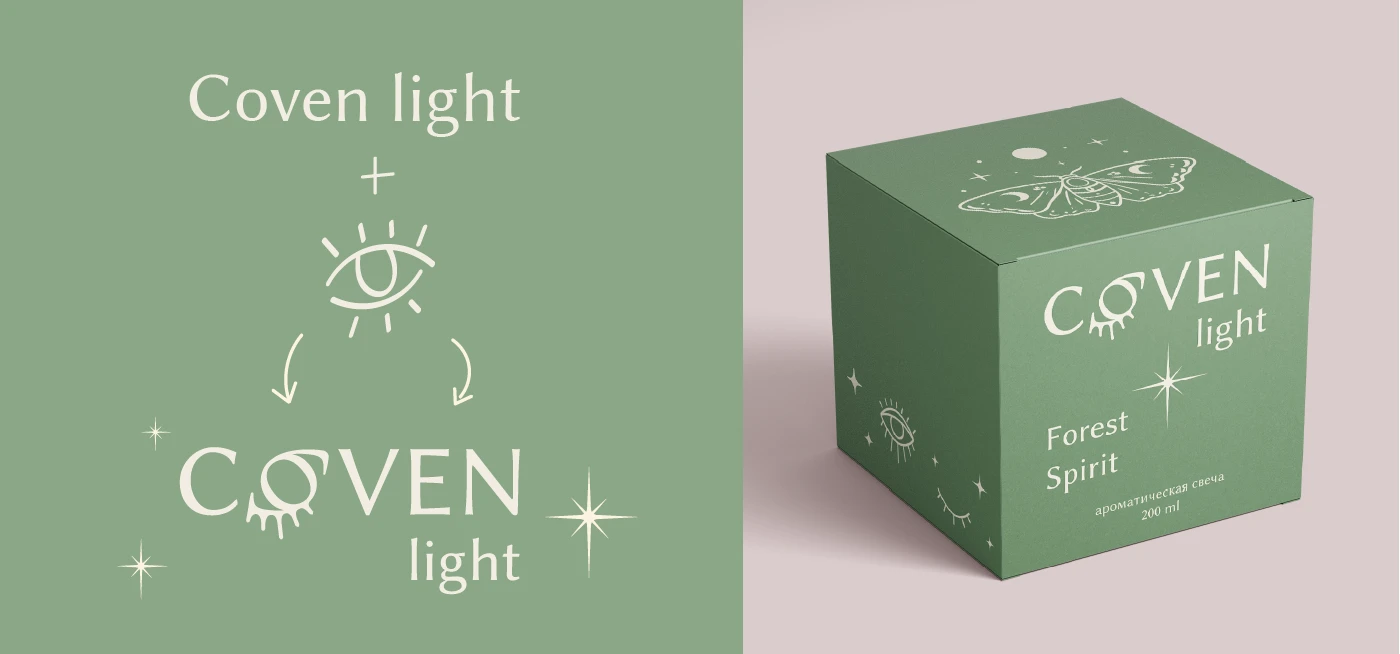 Ароматические свечи Coven light — Изображение №7 — Брендинг, Промдизайн на Dprofile