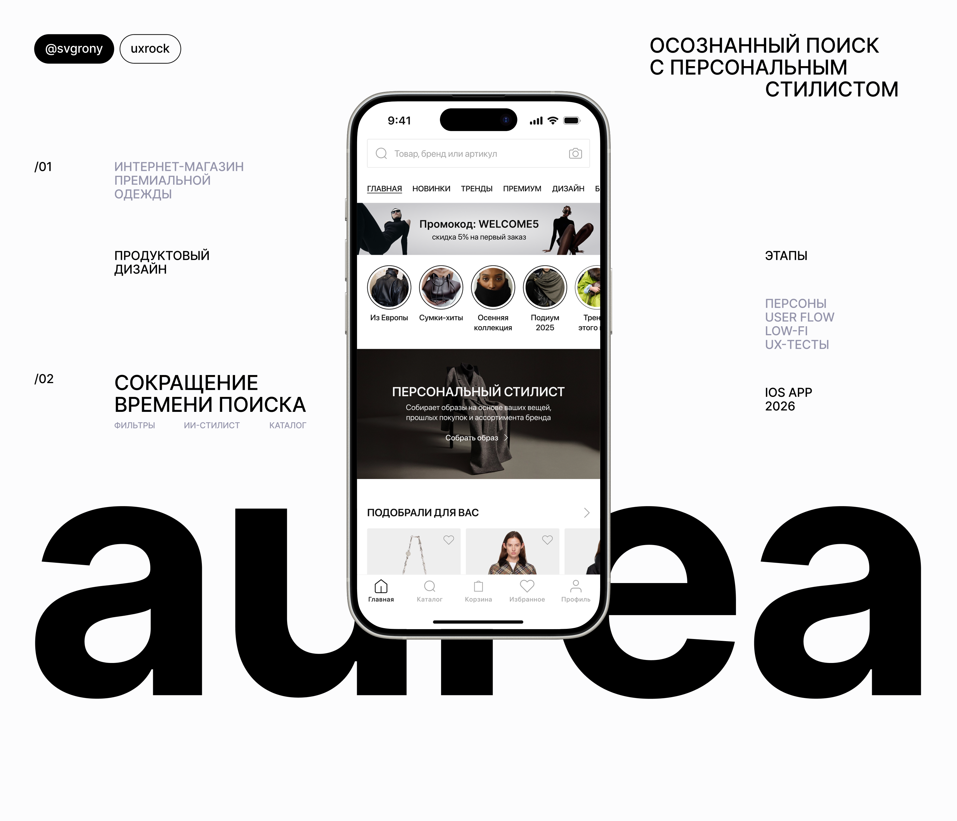 Aurea / Mobile App — Изображение №1 — Интерфейсы на Dprofile