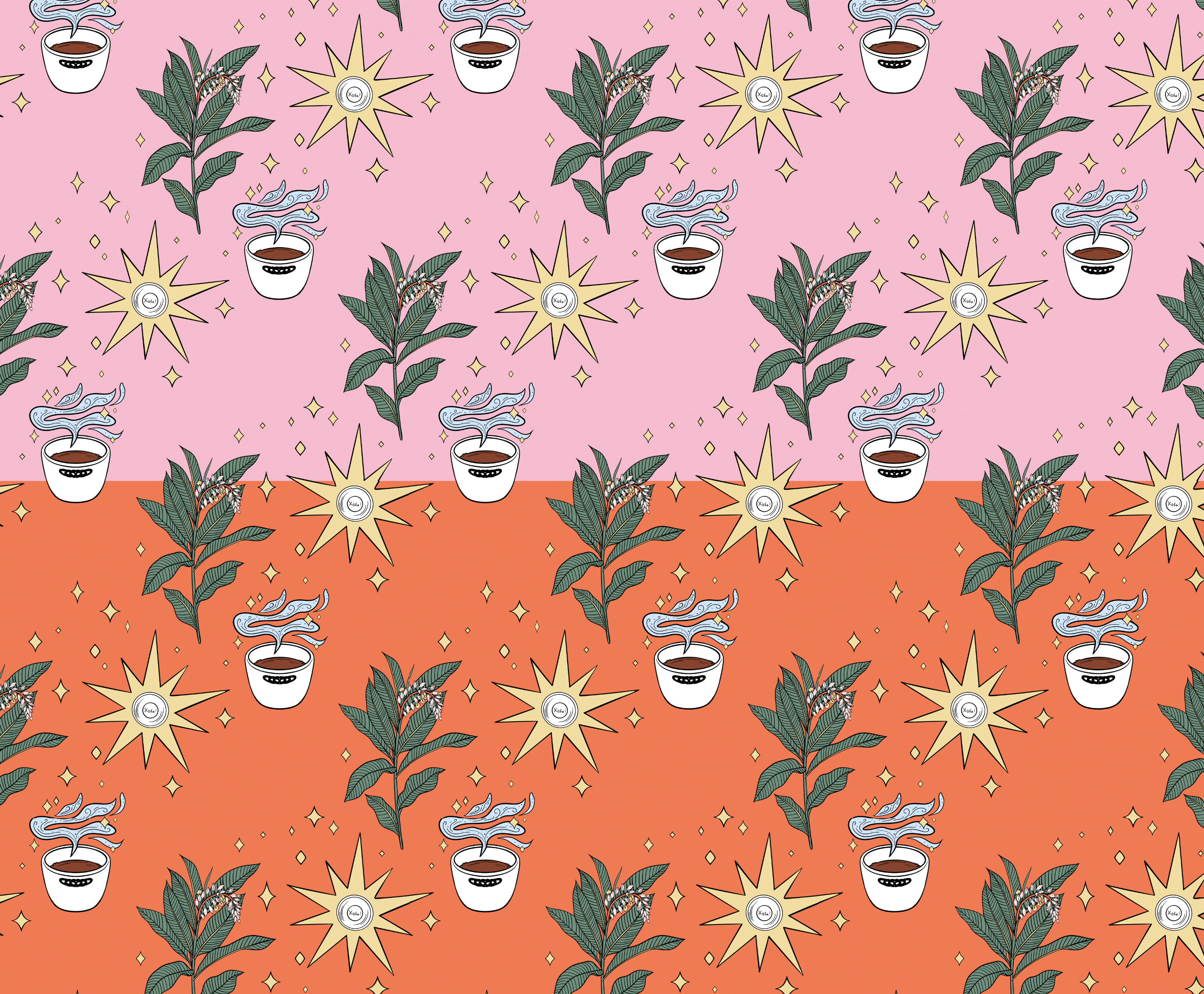 Print for Coffee Box | Packaging Design / Упаковка — Изображение №4 — Брендинг, Иллюстрация на Dprofile