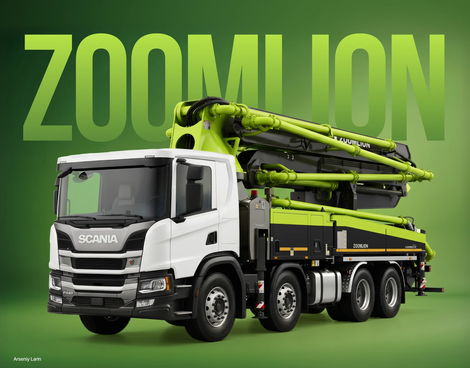 Zoomlion веб-дизайн, автомобили — Изображение №1 — Интерфейсы на Dprofile
