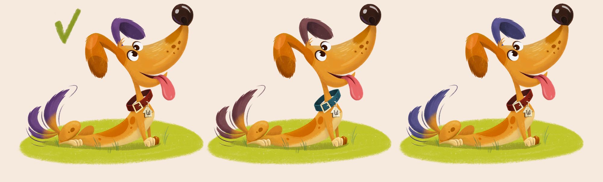 Бренд персонаж для индустрии собачьего корма — Изображение №3 — Иллюстрация, Графика на Dprofile