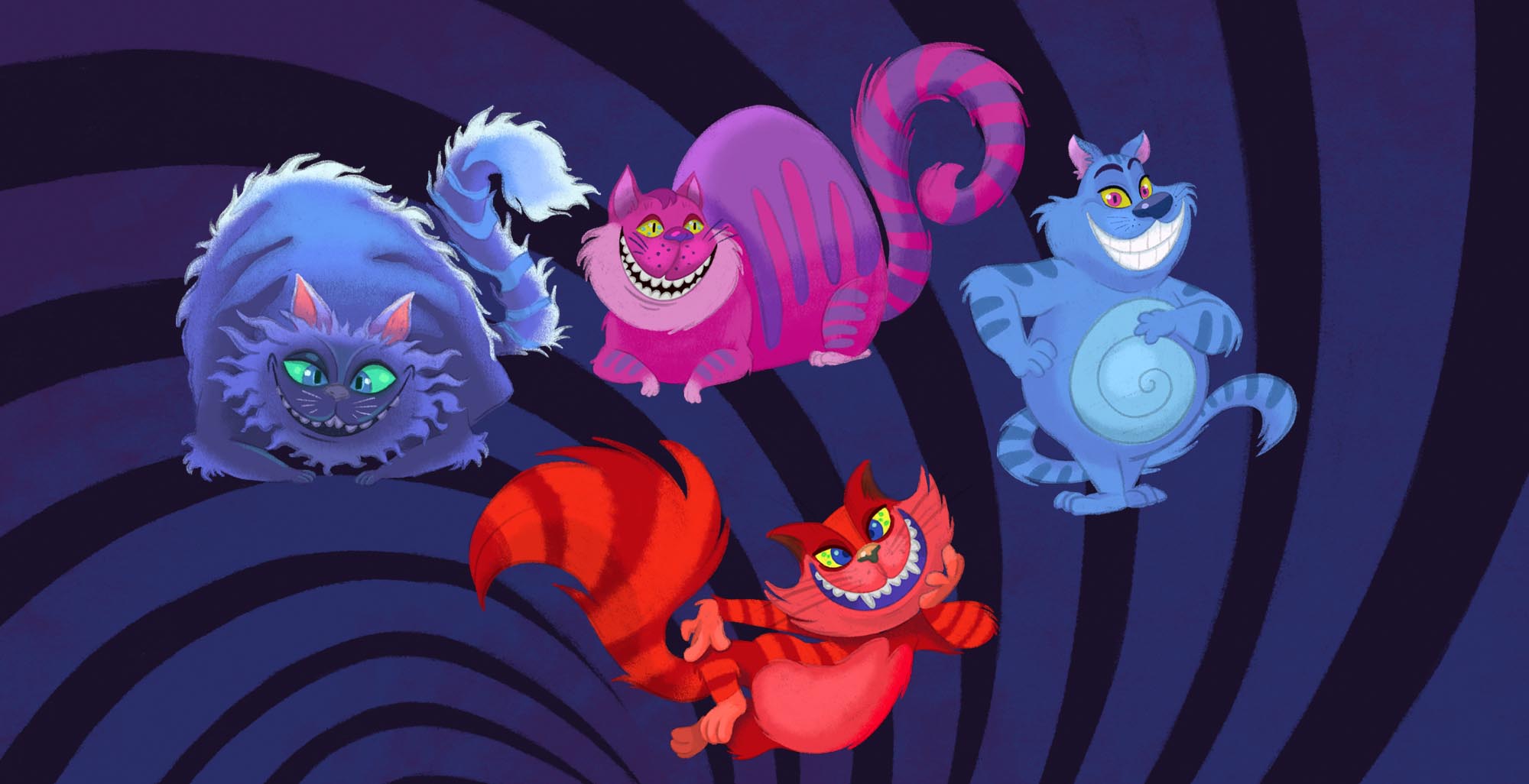 Детская книга "Алиса в стране чудес" — Изображение №6 — Иллюстрация, Графика на Dprofile