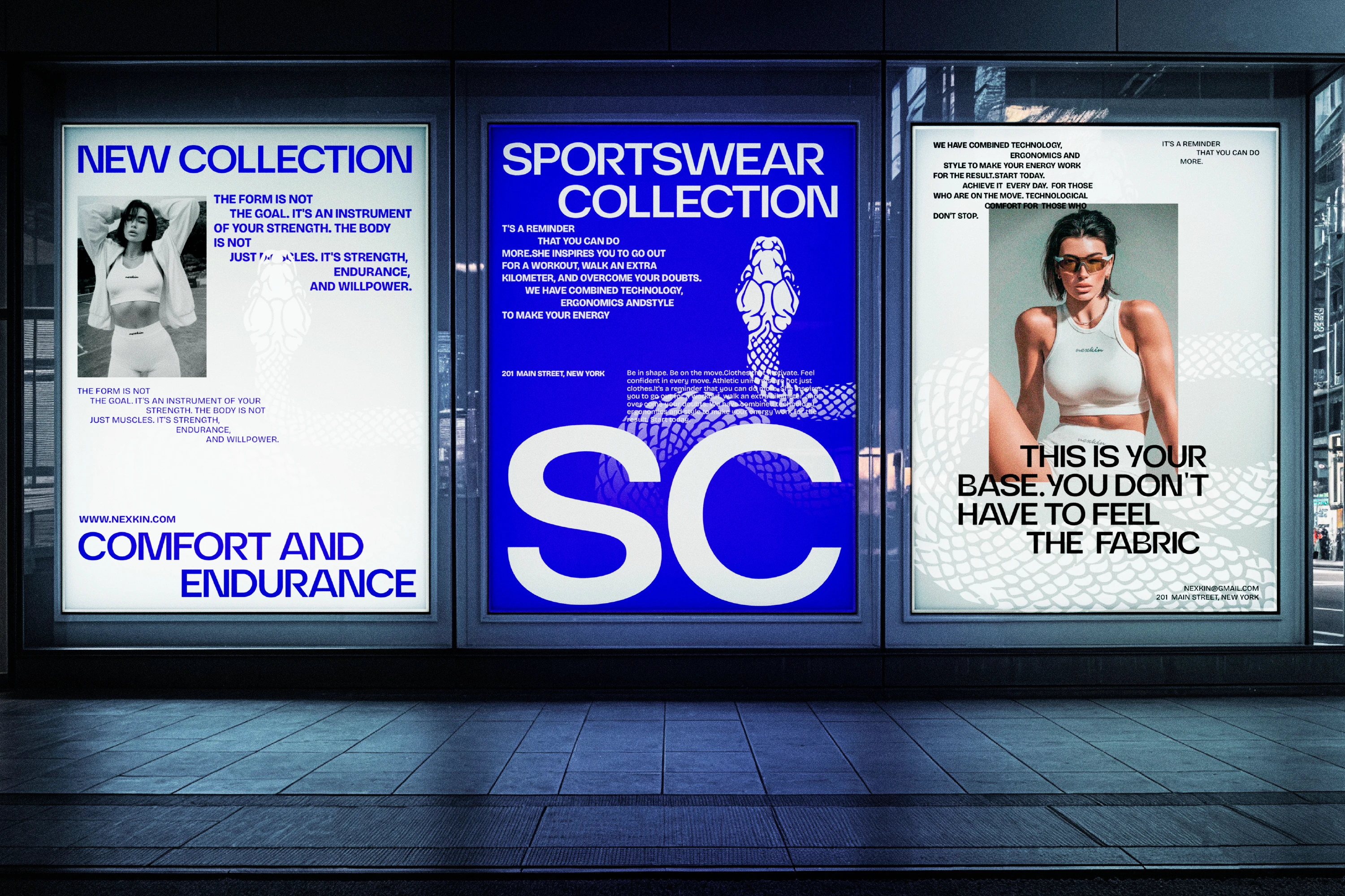 NEXKIN/ SPORTSWEAR BRAND — Изображение №3 — Брендинг на Dprofile