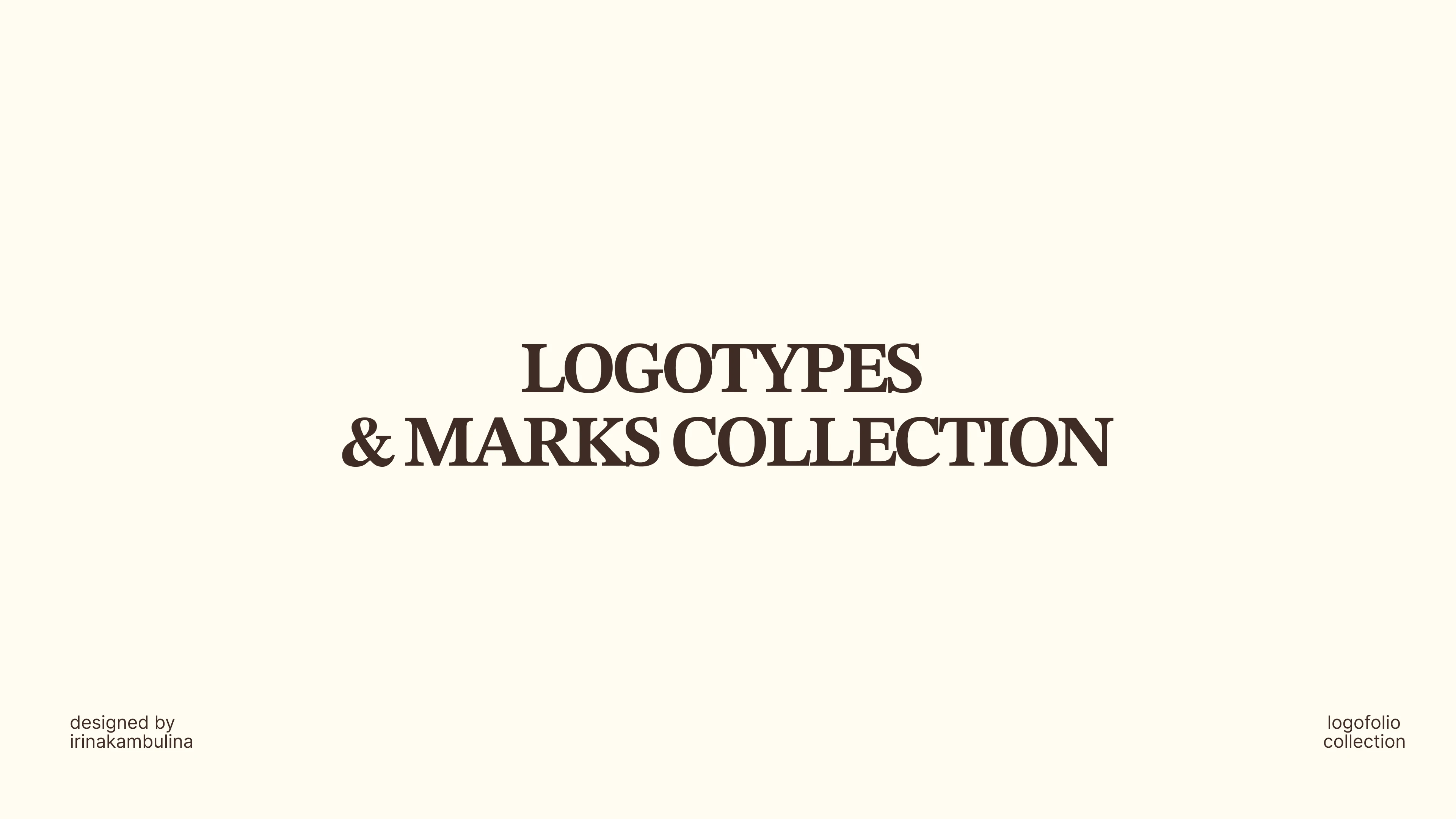 logofolio/logo design — Изображение №1 — Брендинг на Dprofile