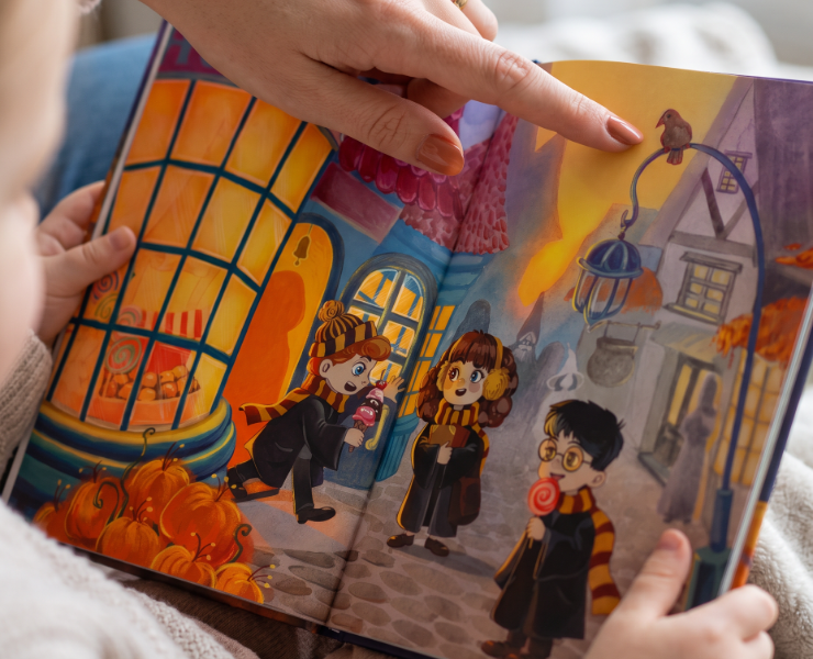 Книжная иллюстрация "Гарри Поттер" — Иллюстрация на Dprofile