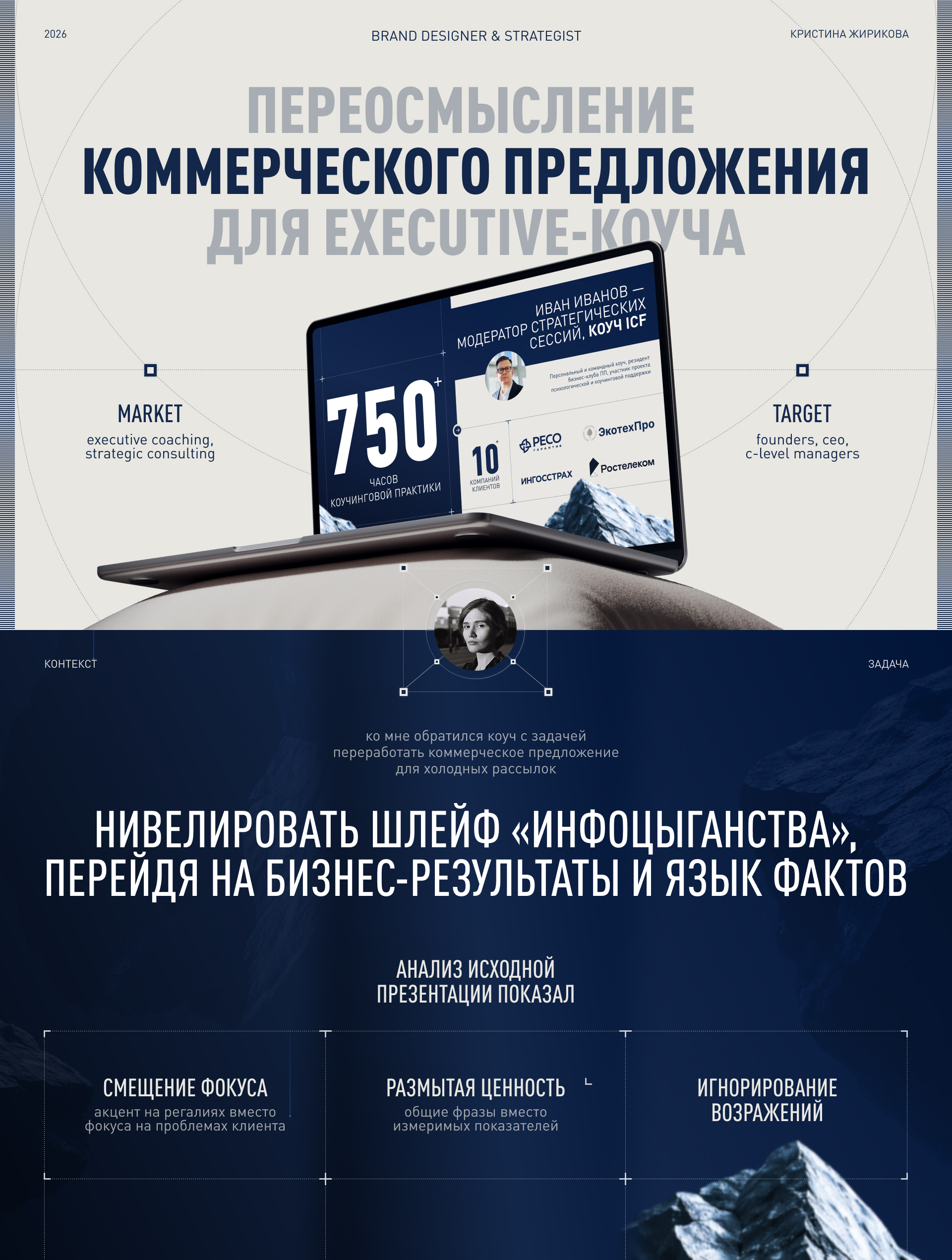 B2B Презентация для коуча — Изображение №1 — Графика, Маркетинг на Dprofile