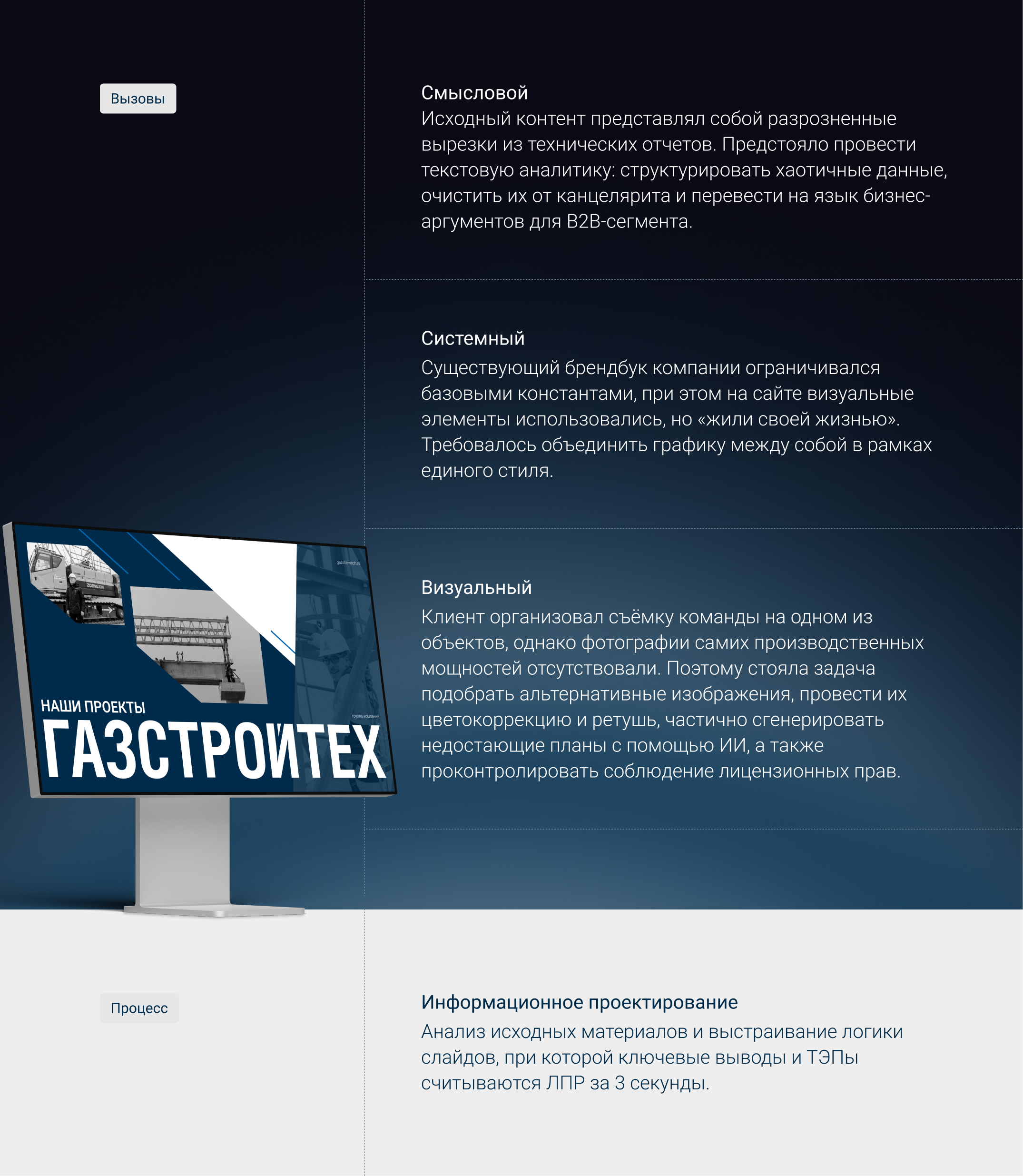 Имиджевая B2B-презентация | строительная компания — Изображение №4 — Маркетинг на Dprofile
