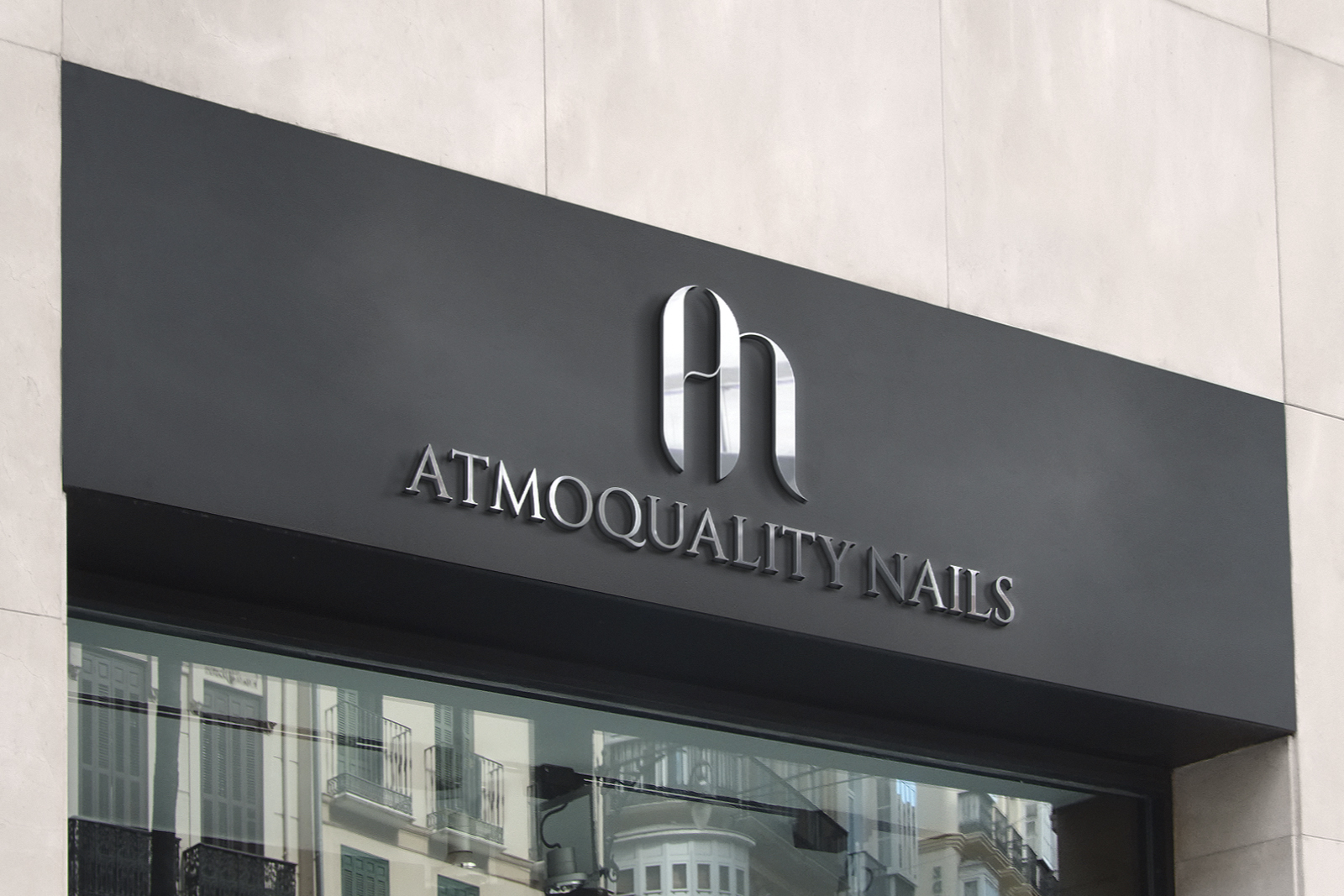 Atmoquality Nails - фирменный стиль для студии маникюра — Изображение №1 — Брендинг на Dprofile