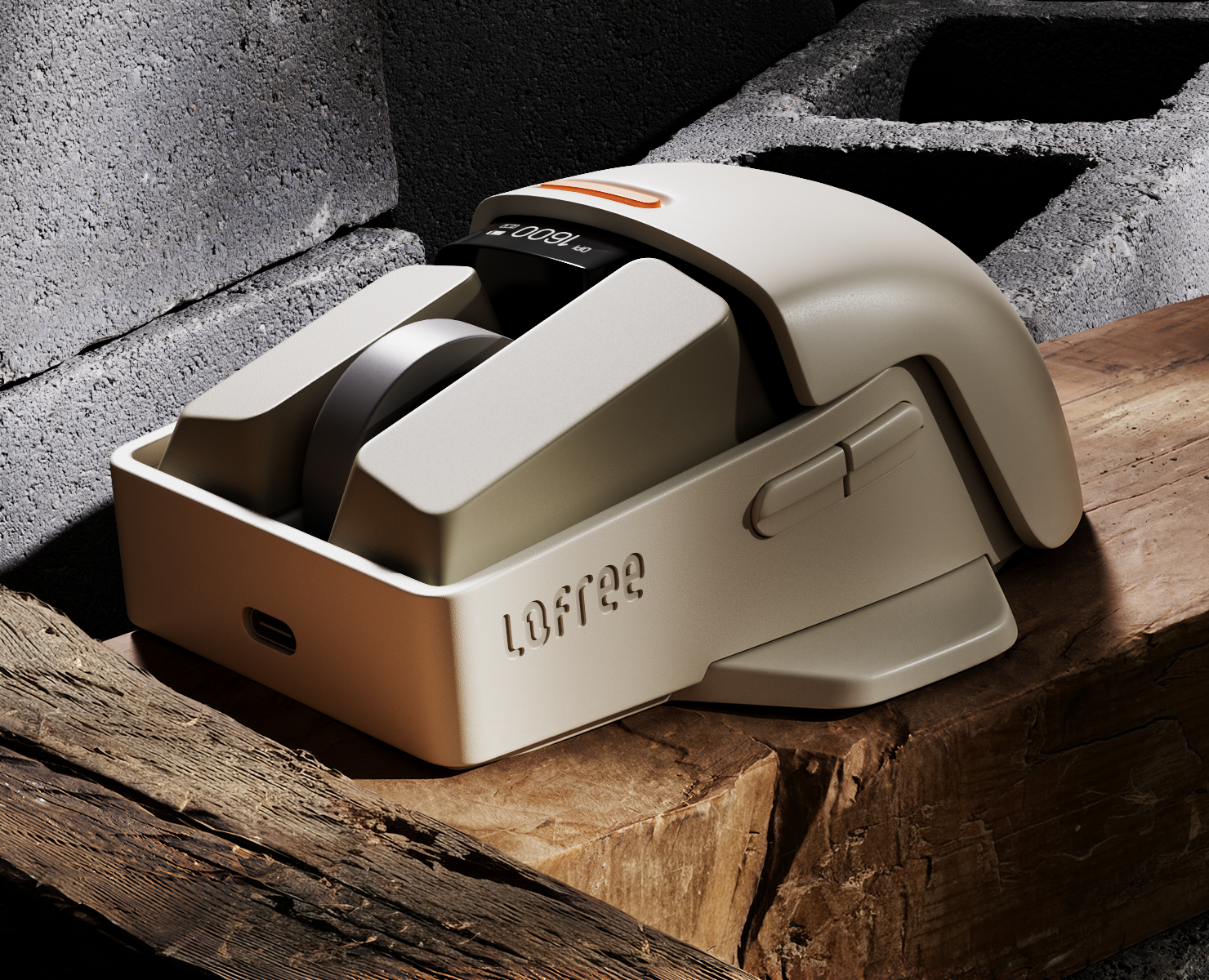 LOFREE TOUCH — Grunge Product Visuals — Интерфейсы, Иллюстрация на Dprofile