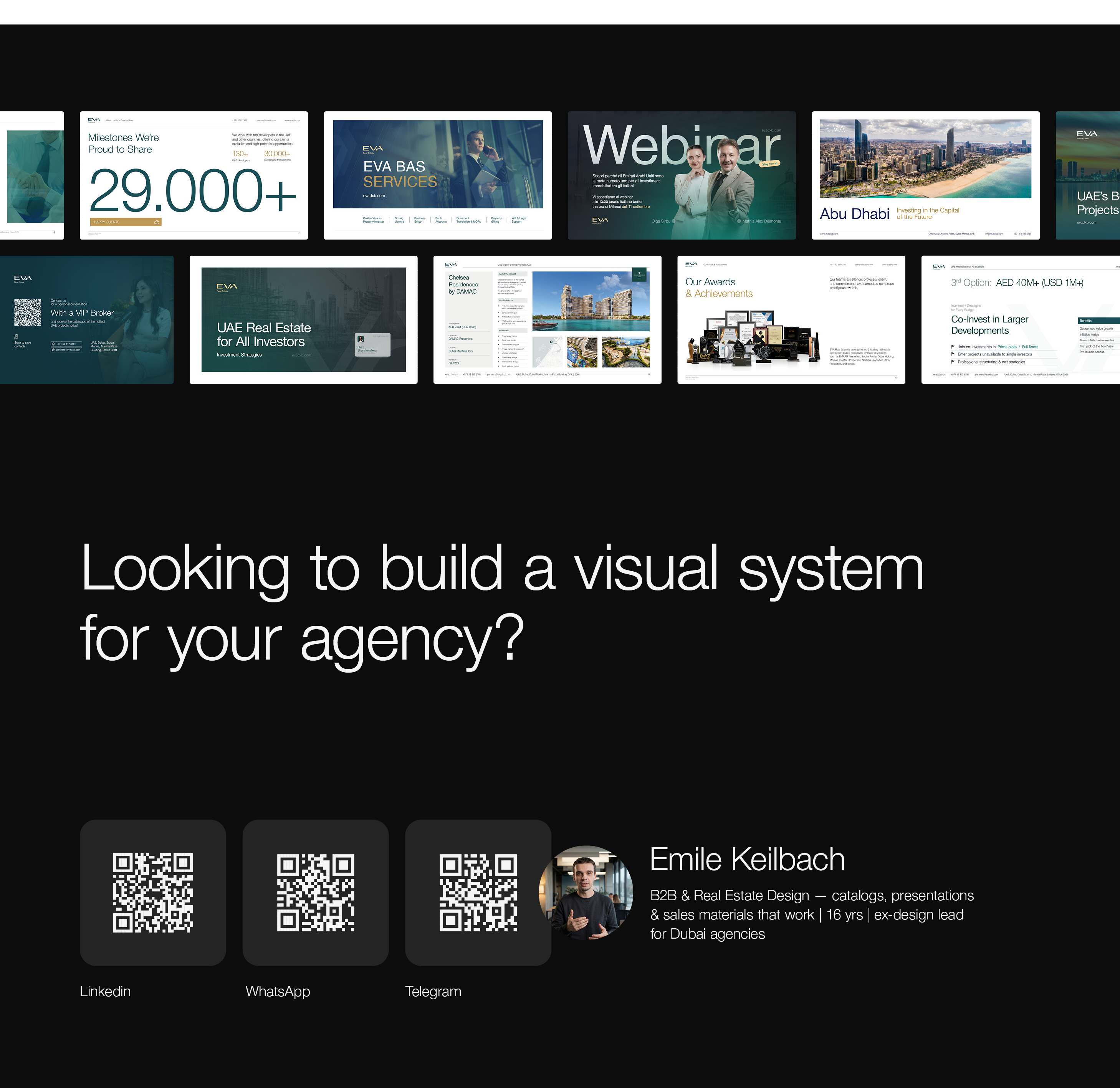 Dubai RE Agency — Full Visual System — Изображение №4 — Брендинг, Маркетинг на Dprofile
