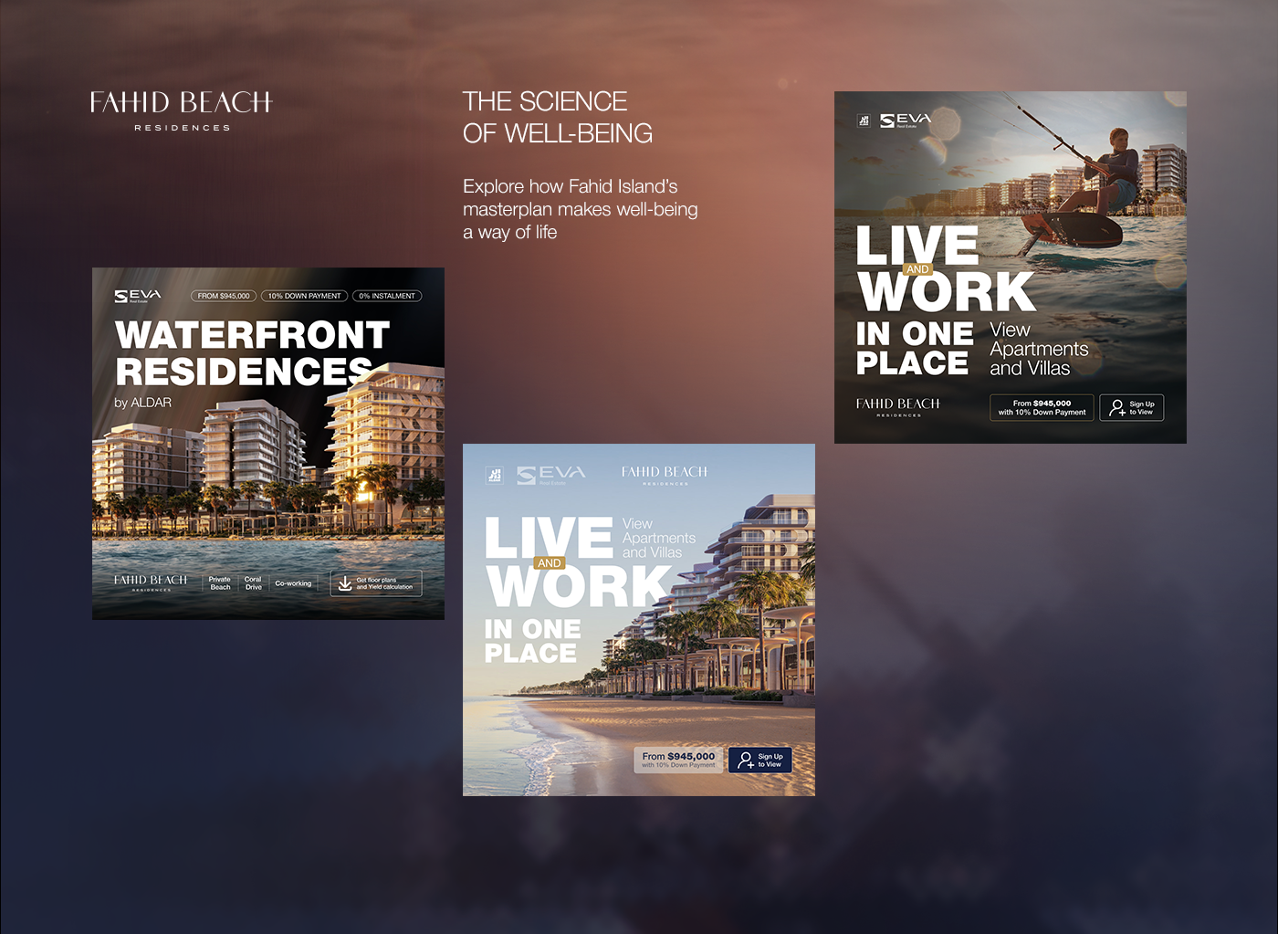 Advertising Creative design for Real Estate agency, Dubai — Изображение №6 — Графика на Dprofile