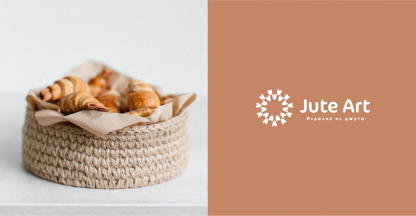 Айдентика Jute Art | изделия из джута — Изображение №1 — Брендинг на Dprofile