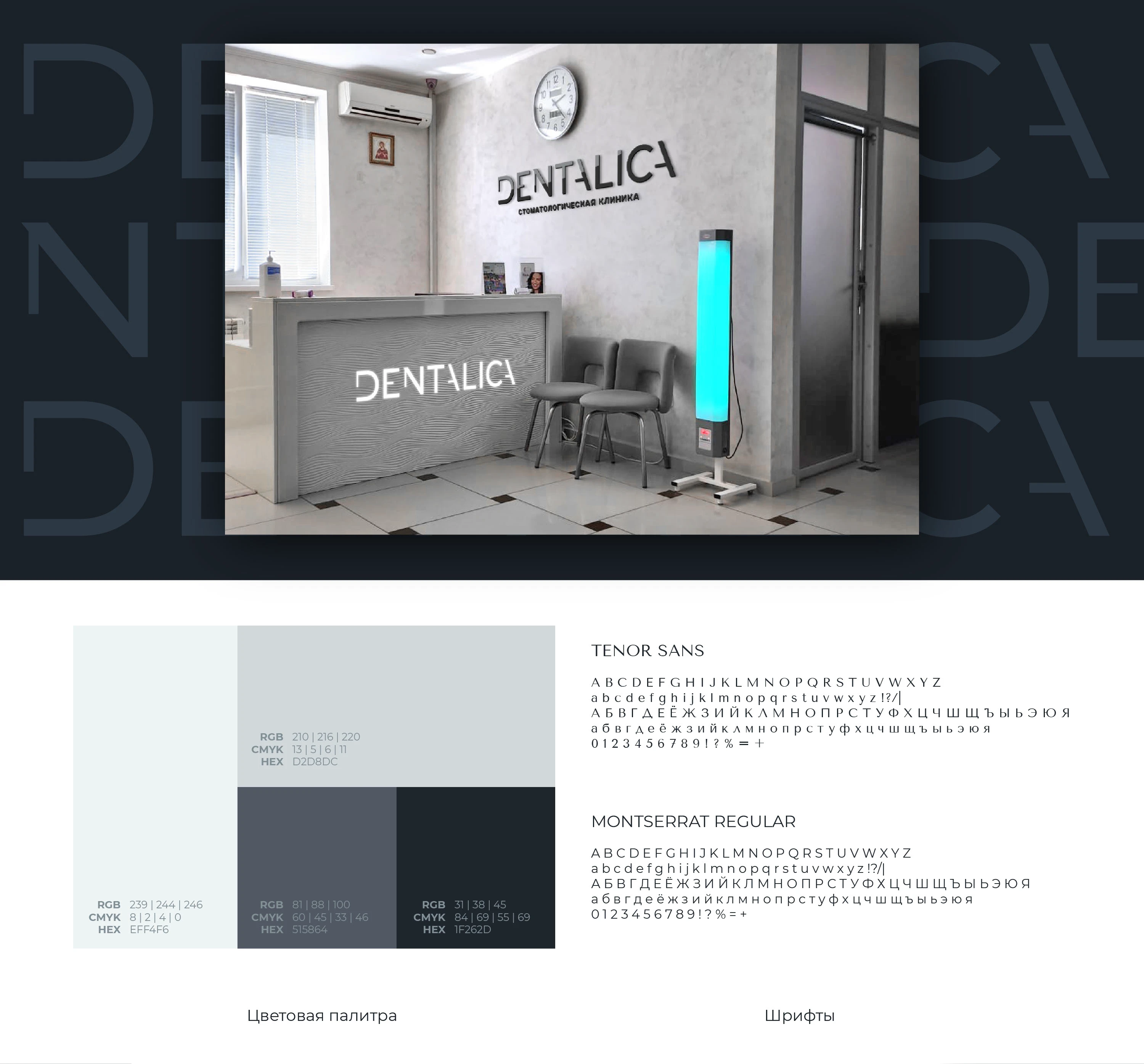 Айдентика Dentalica | стоматологическая клиника — Изображение №3 — Брендинг на Dprofile