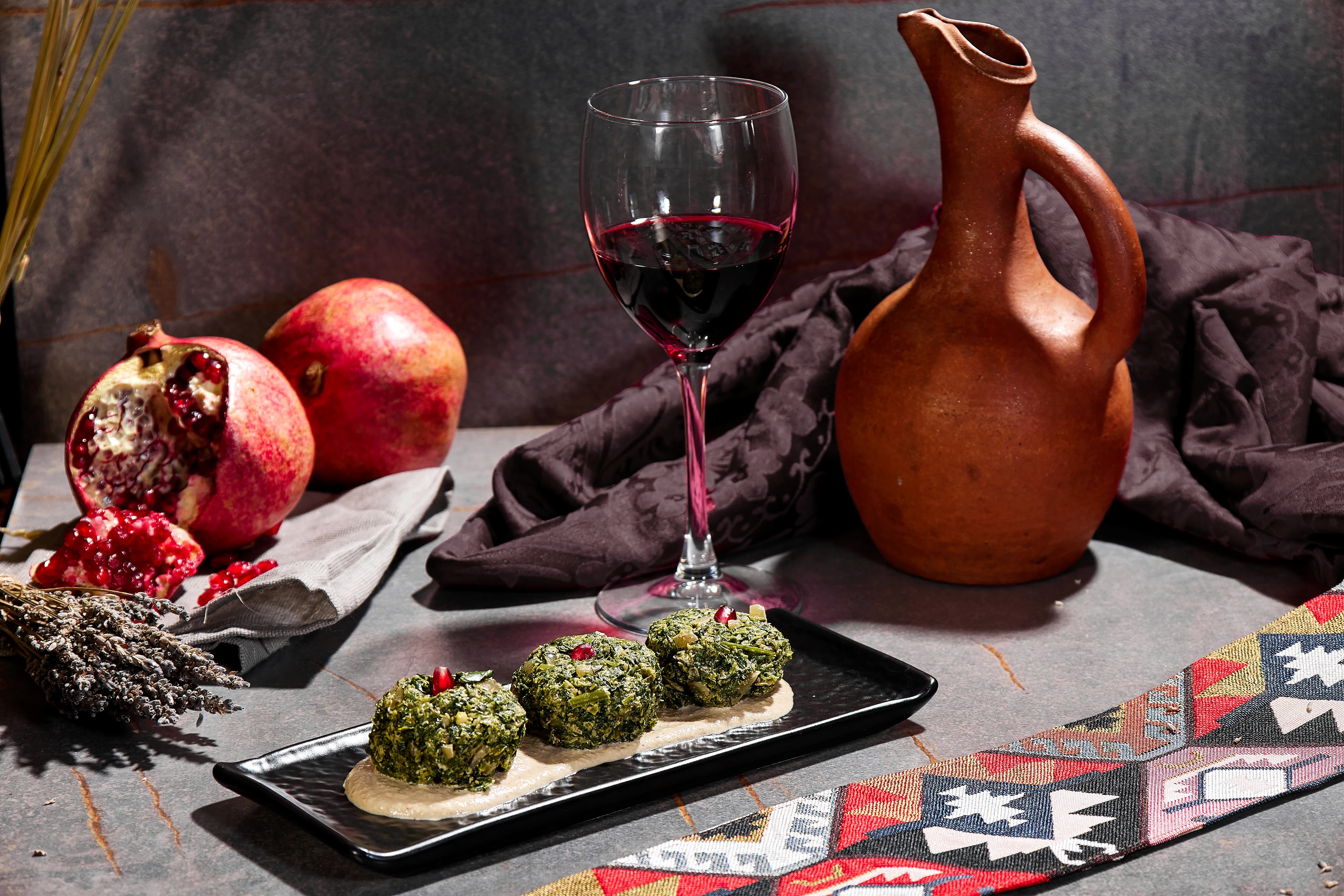 Меню ресторана | Грузинский дворик — Изображение №1 — Графика на Dprofile