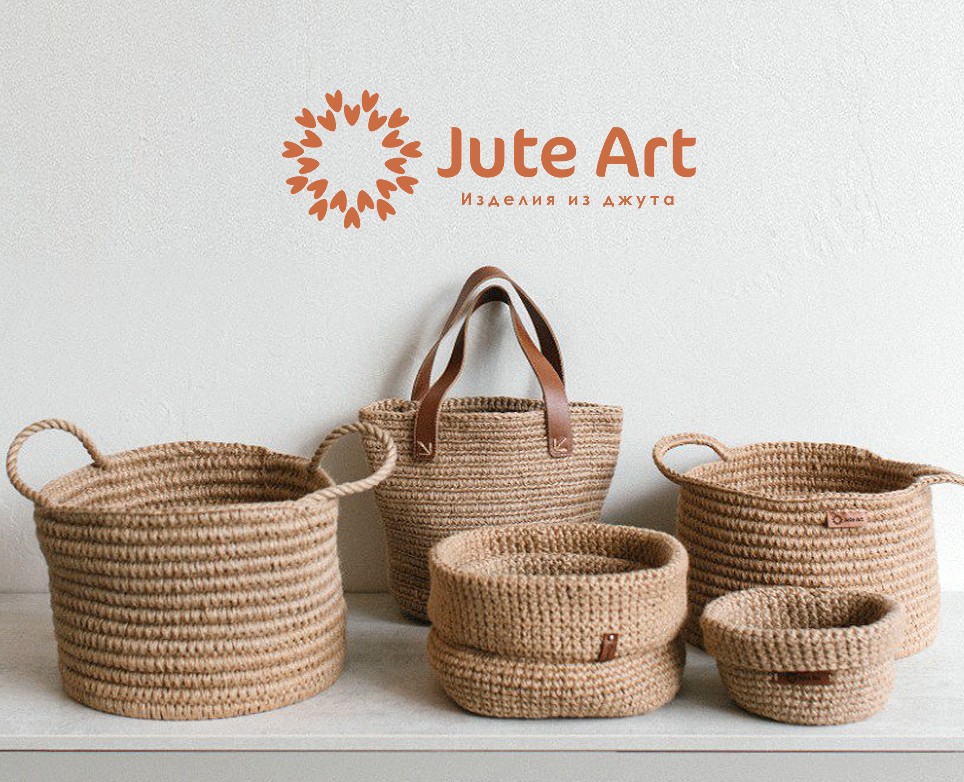 Айдентика Jute Art | изделия из джута на Dprofile