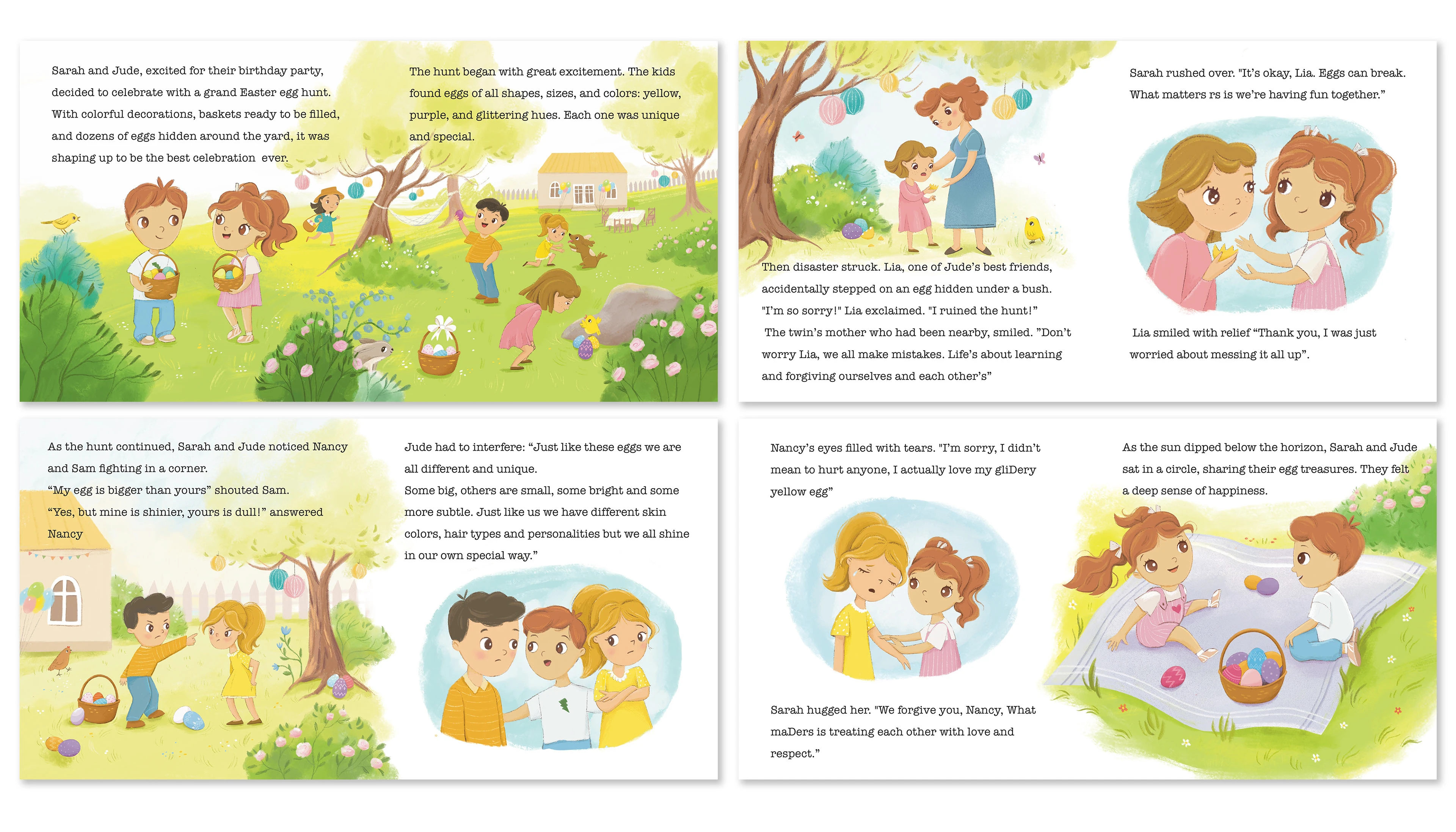 Детская пасхальная книга — Изображение №3 — Иллюстрация на Dprofile