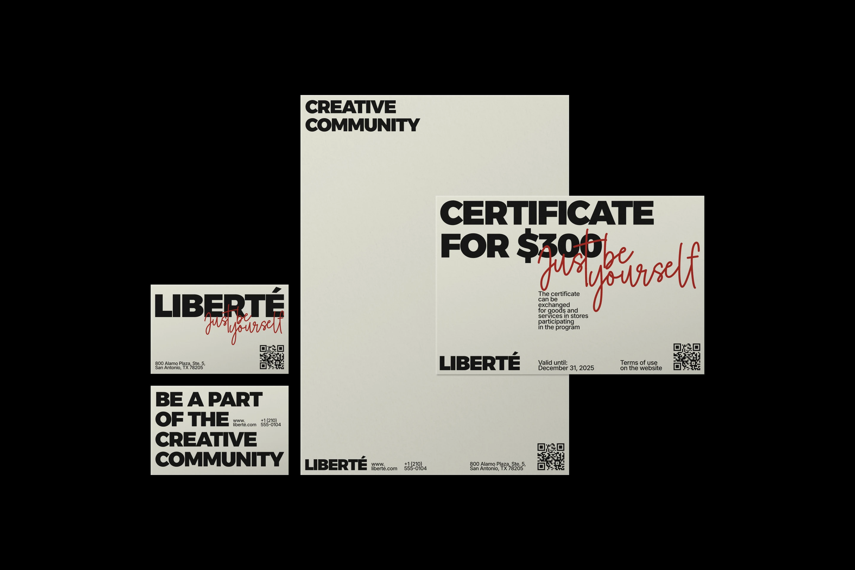 LIBERTÉ / Brand Identity — Изображение №3 — Брендинг на Dprofile