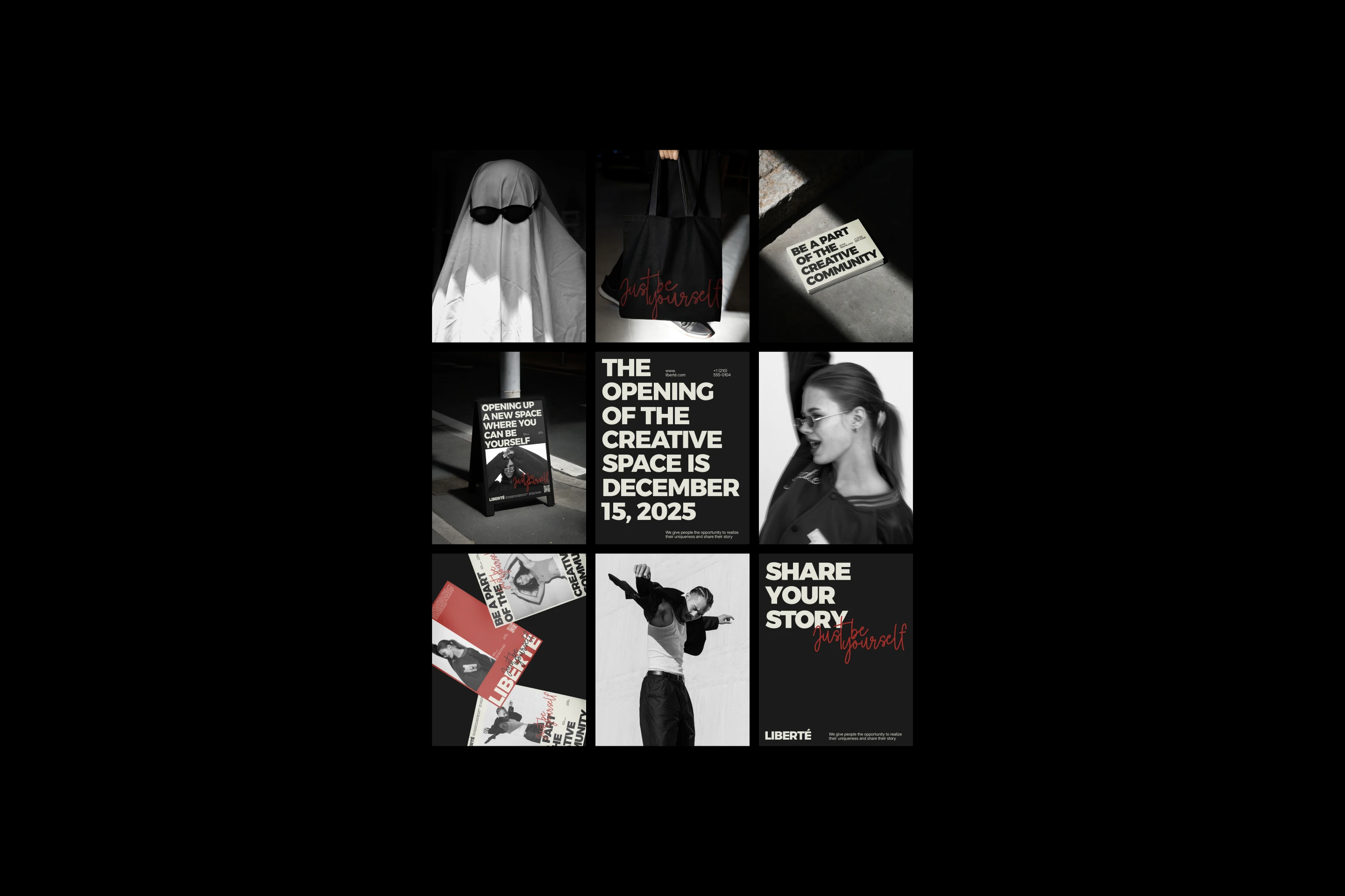 LIBERTÉ / Brand Identity — Изображение №15 — Брендинг на Dprofile