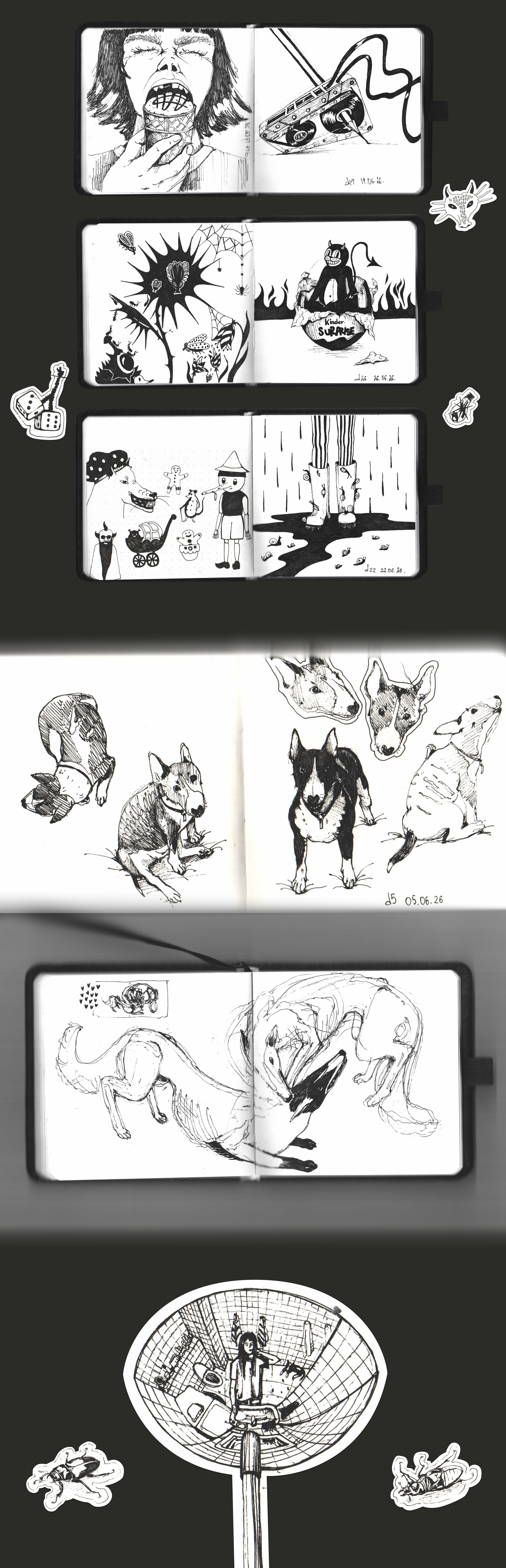 sketchbook june 27 — Изображение №3 — Иллюстрация, Графика на Dprofile