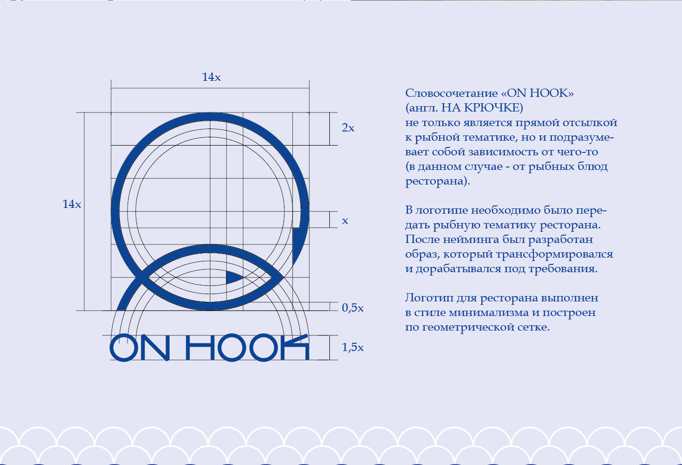Фирменный стиль для рыбного ресторана "ON HOOK" — Изображение №3 — Брендинг, Графика на Dprofile