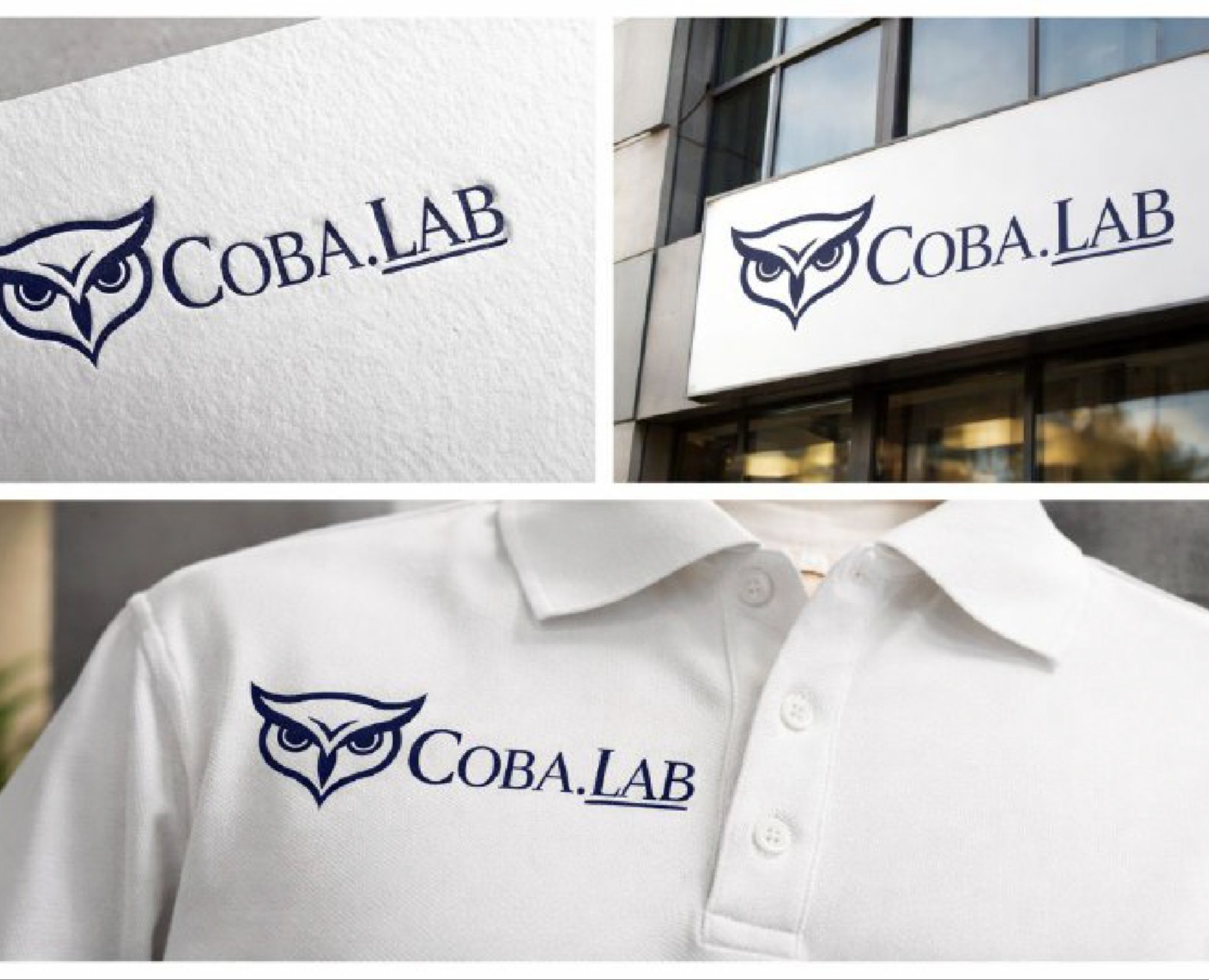 Концепция фирменного блока COBA.LAB — Брендинг на Dprofile