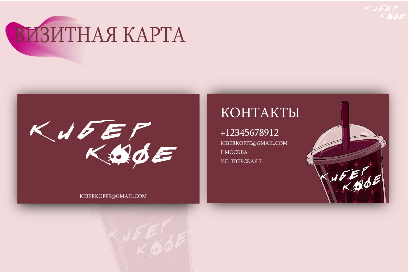 ФИРМЕННЫЙ СТИЛЬ КИБЕР КОФЕ — Изображение №19 — Брендинг на Dprofile