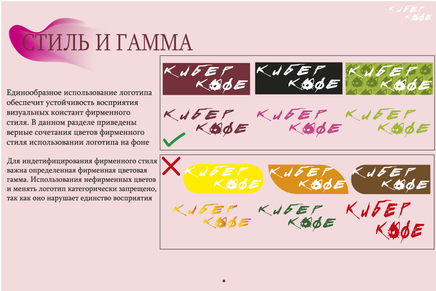 ФИРМЕННЫЙ СТИЛЬ КИБЕР КОФЕ — Изображение №7 — Брендинг на Dprofile