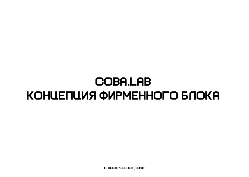 Разработка фирменного блока бренда "СОВА.LAB" — Изображение №1 — Брендинг на Dprofile