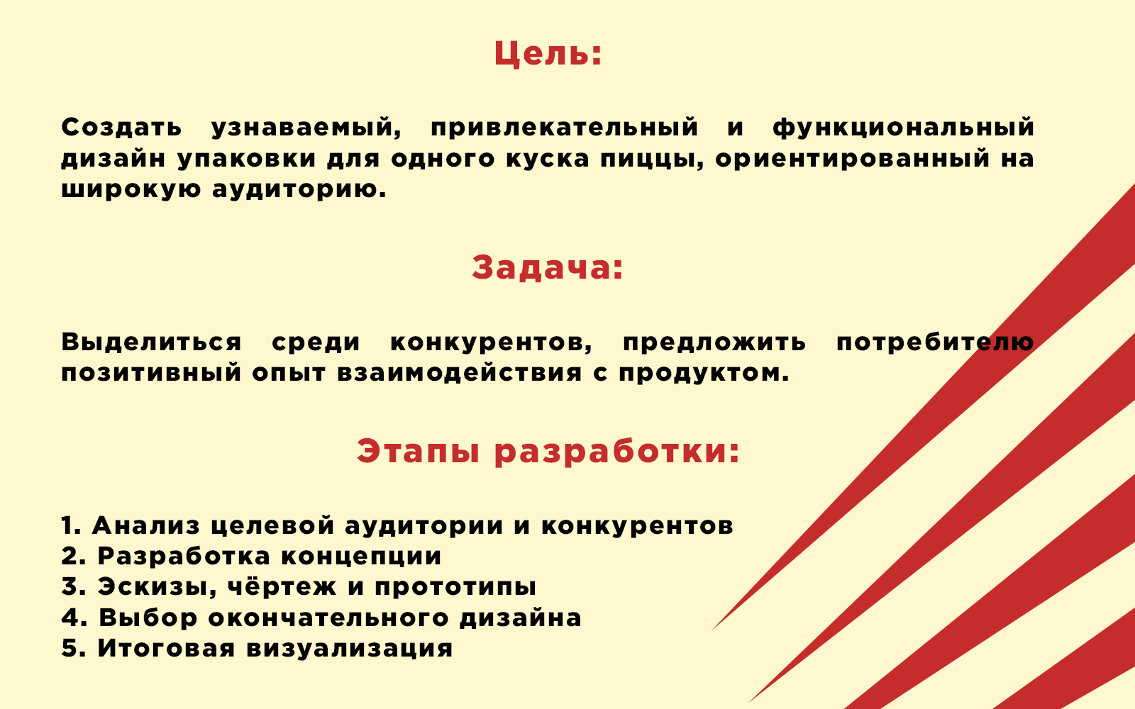 Разработка треугольной упаковки под кусочек пиццы — Изображение №2 — Брендинг, Графика на Dprofile