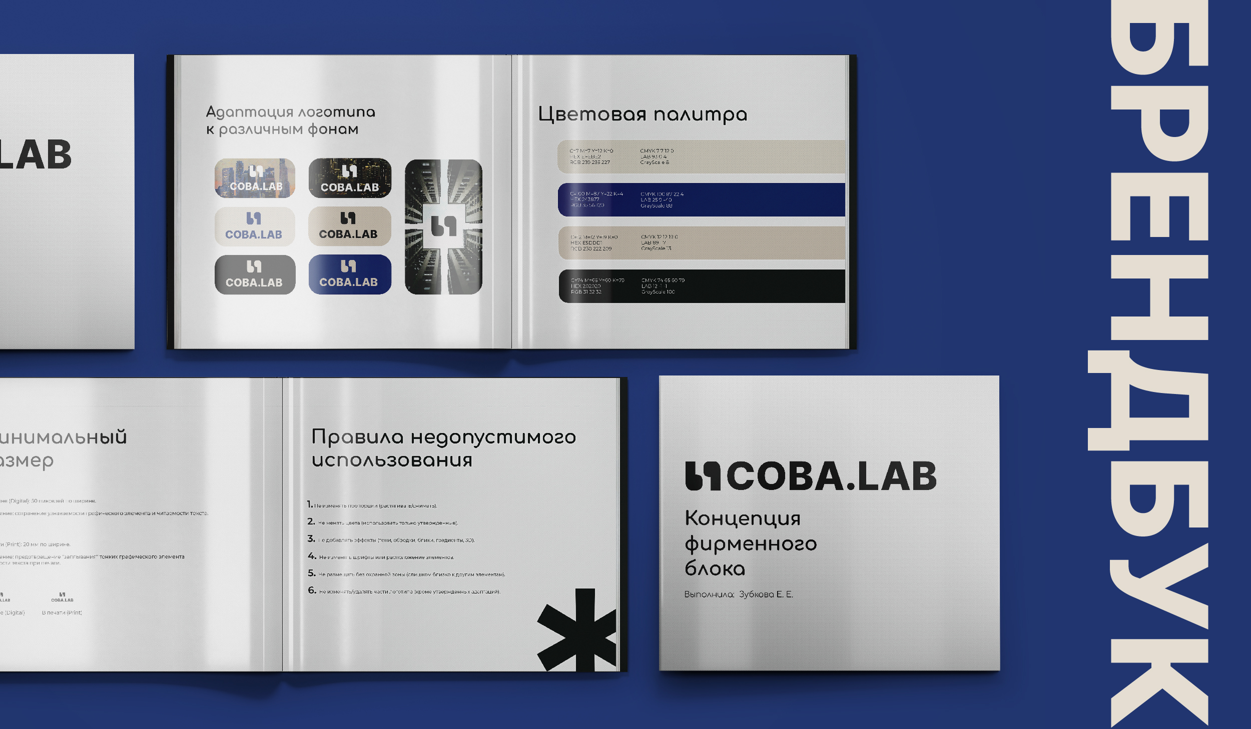 Разработка концепции фирменного блока для COBA.LAB — Изображение №8 — Брендинг на Dprofile
