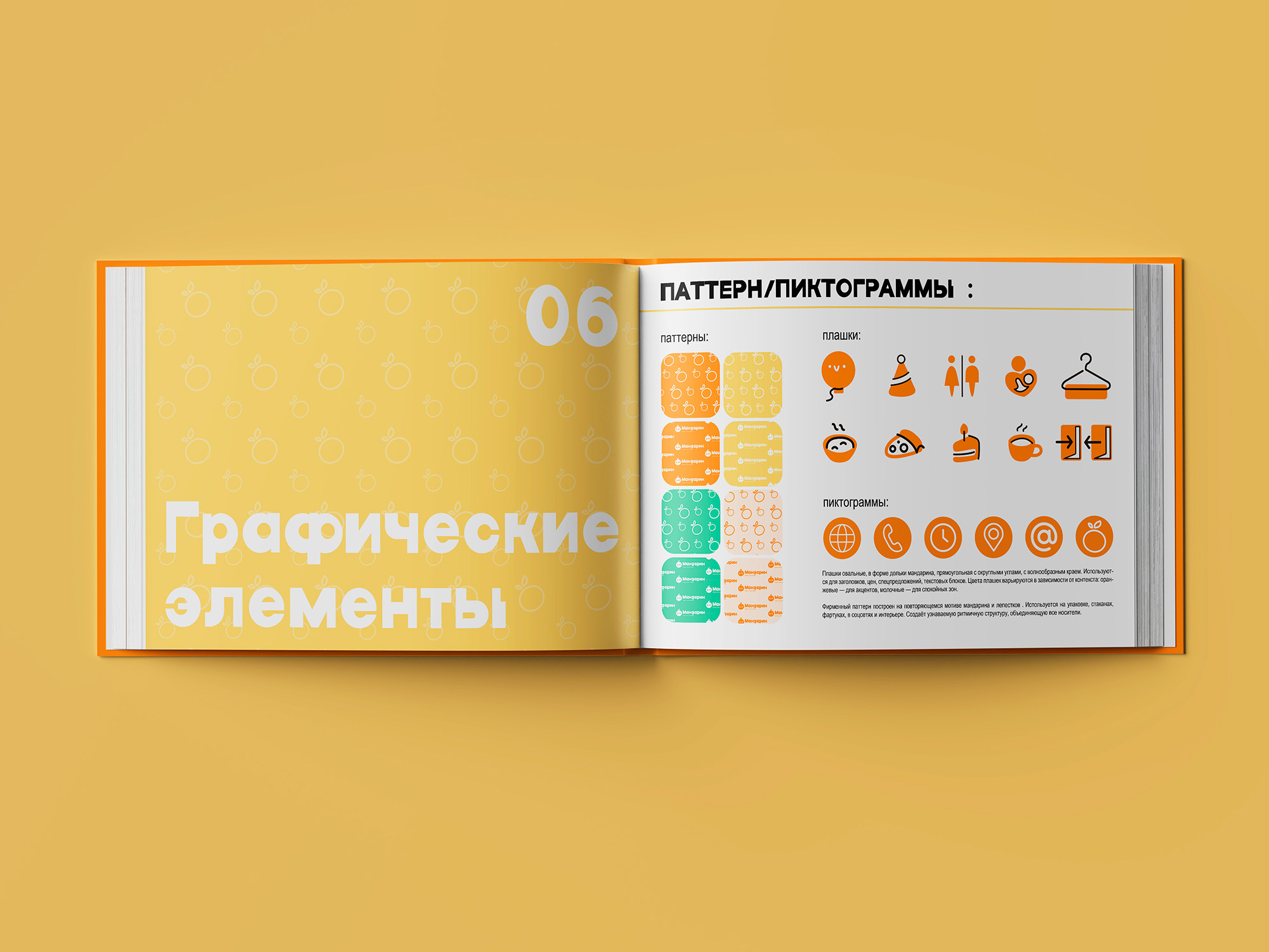 Разработка фирменного стиля детское кафе «Мандарин» — Изображение №63 — Брендинг, Графика на Dprofile