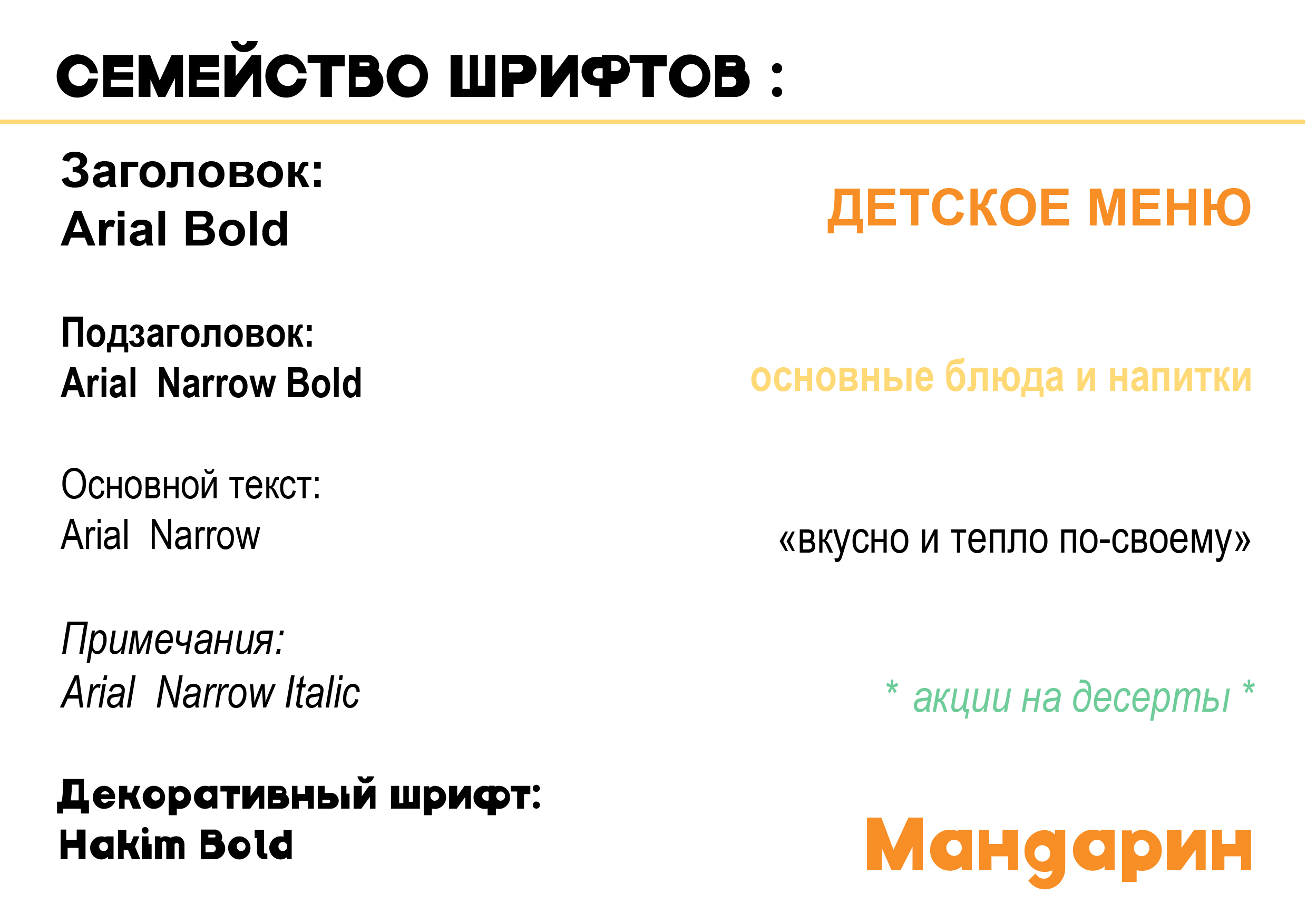 Разработка фирменного стиля детское кафе «Мандарин» — Изображение №46 — Брендинг, Графика на Dprofile