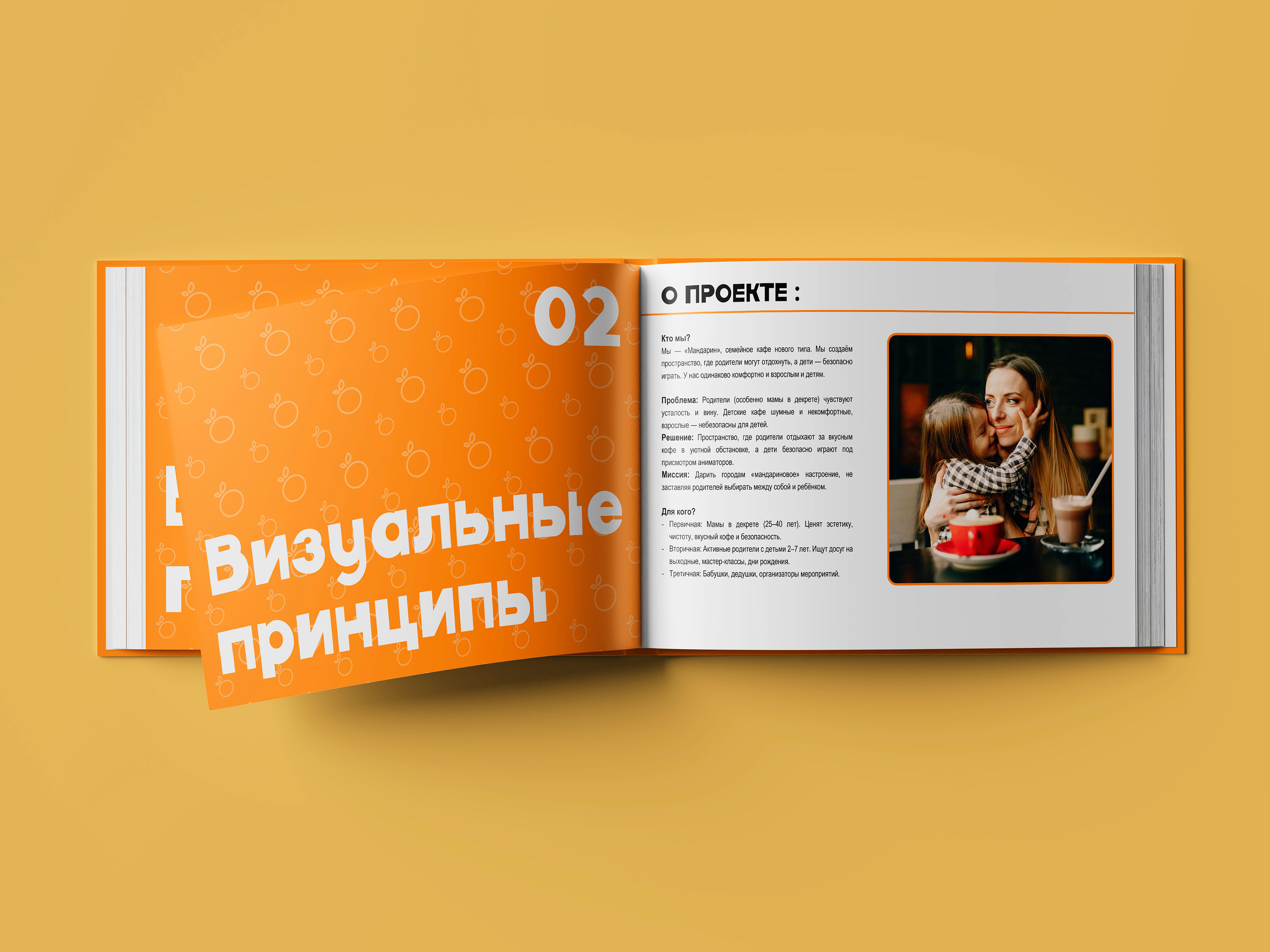 Разработка фирменного стиля детское кафе «Мандарин» — Изображение №66 — Брендинг, Графика на Dprofile