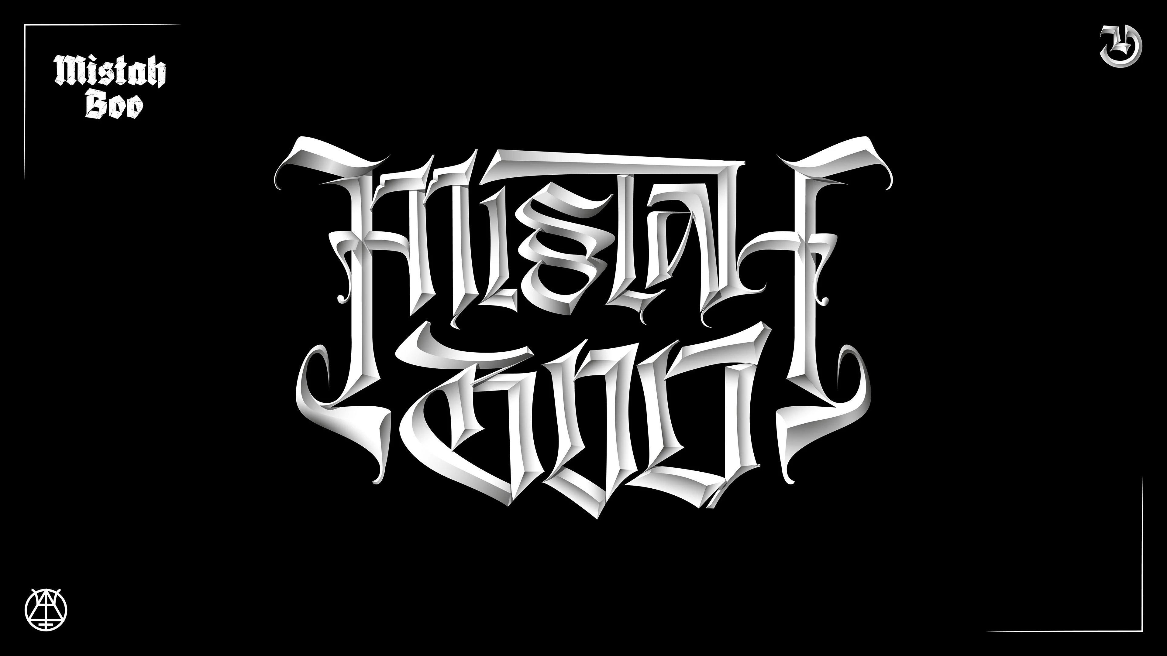 Gothic Calligraphy Collection part 10 — Изображение №3 — Брендинг, Графика на Dprofile