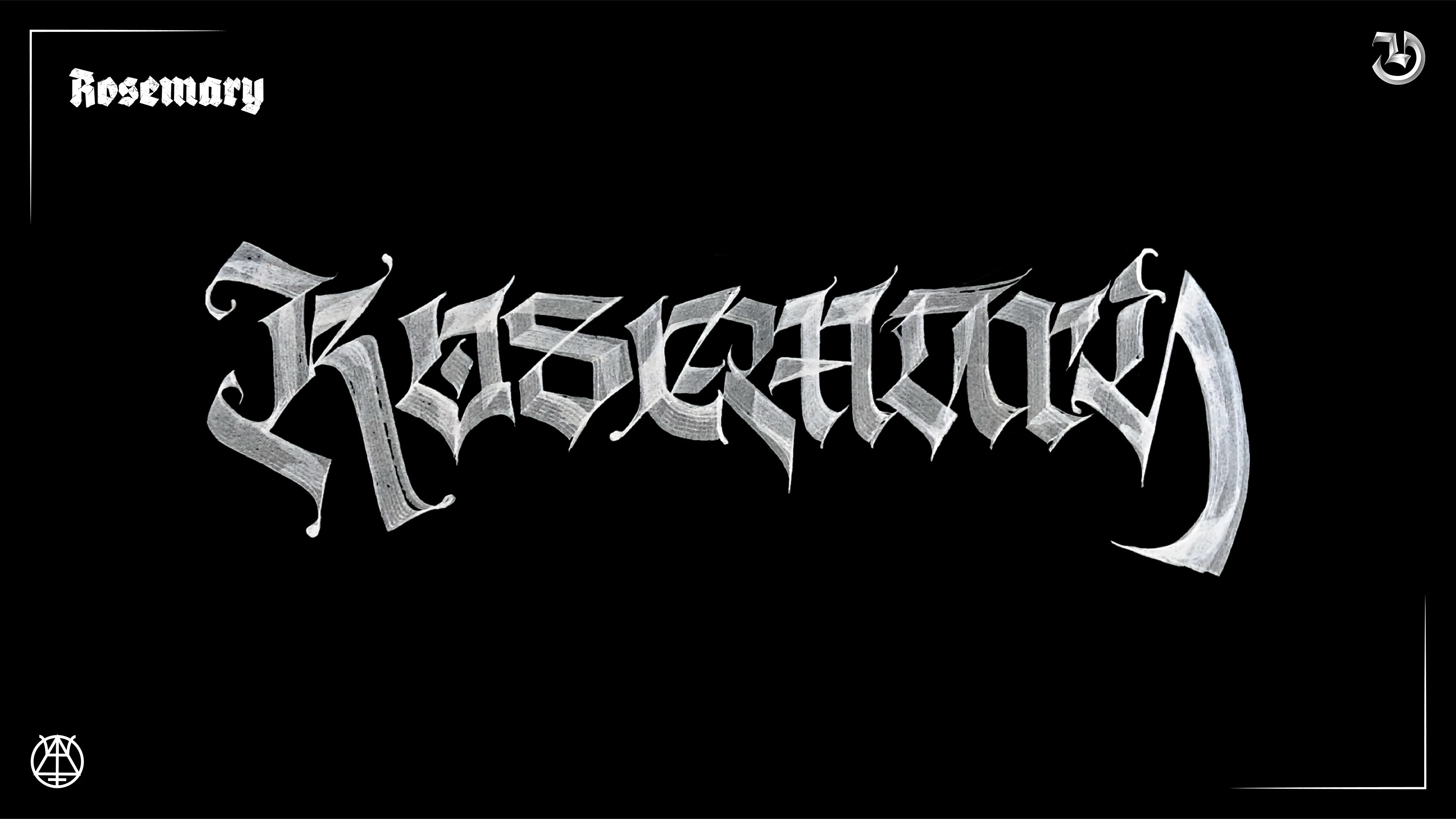 Gothic Calligraphy Collection part 10 — Изображение №9 — Брендинг, Графика на Dprofile