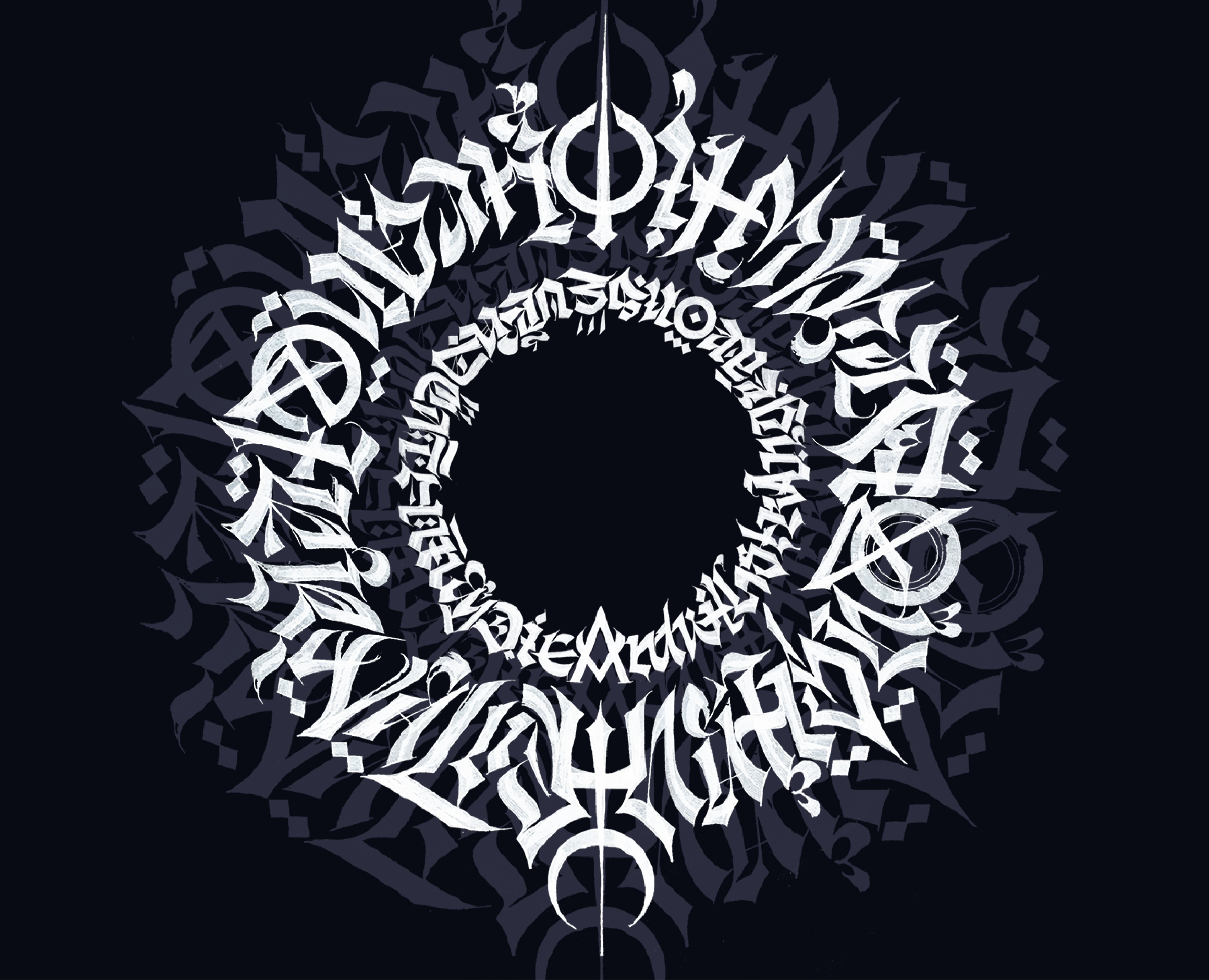 Gothic Calligraphy Collection part 8 — Графика на Dprofile