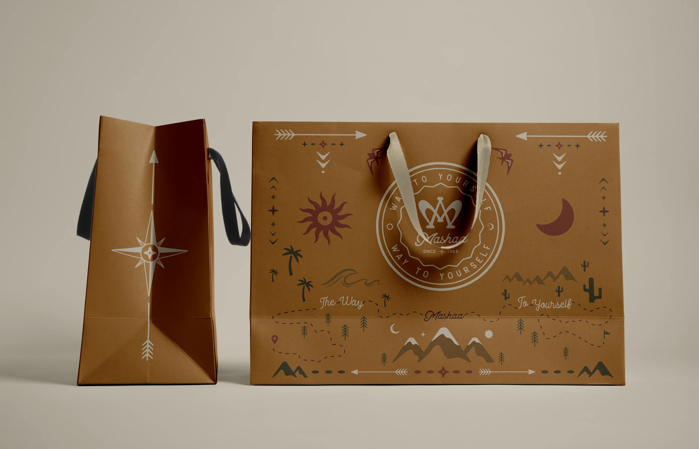 Подарочный пакет со скрытым посланием — Изображение №1 — Брендинг, Иллюстрация на Dprofile