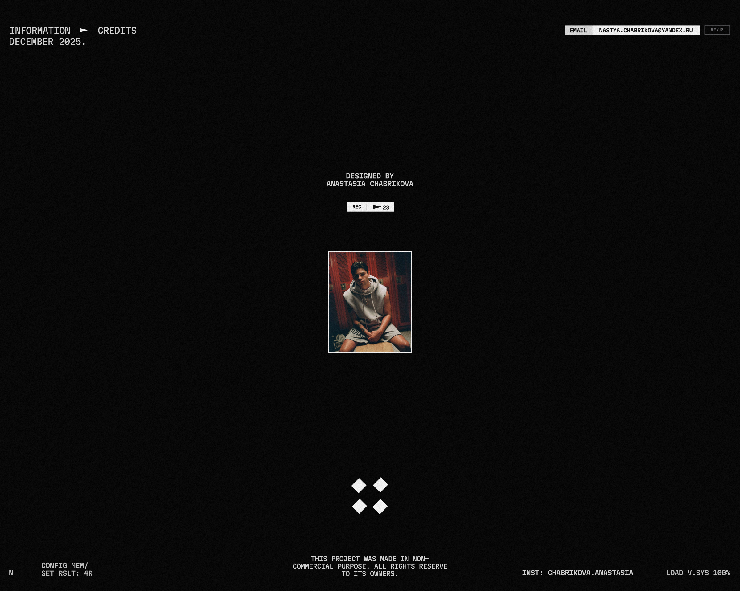 Harrison Boyce portfolio website [ redesign concept ] — Изображение №9 — Интерфейсы на Dprofile