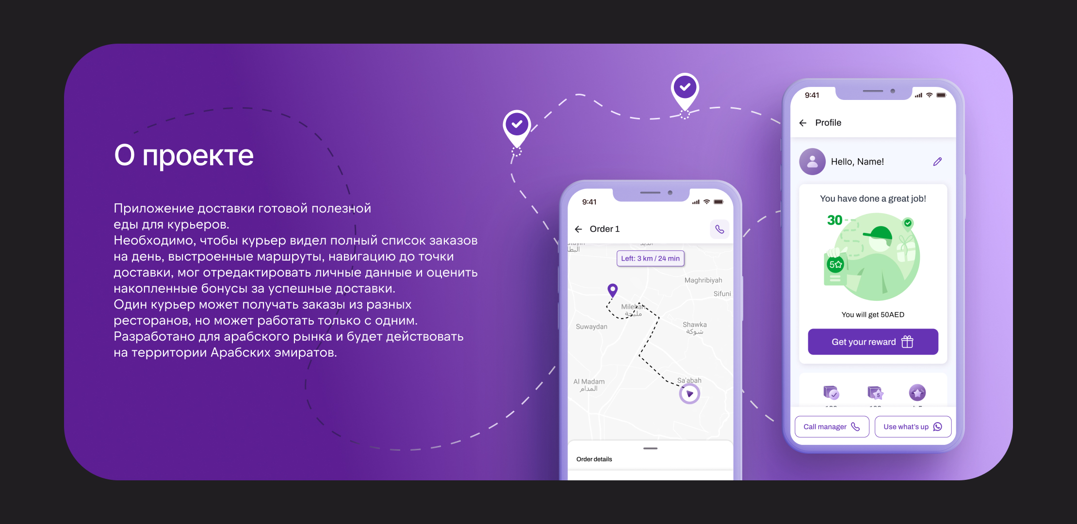 FevaFit delivery — Изображение №2 — Интерфейсы на Dprofile