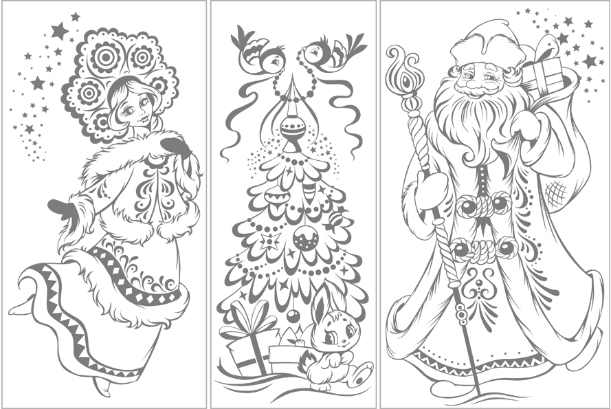 Иллюстрации для интерьерных украшений — Изображение №6 — Иллюстрация, Графика на Dprofile