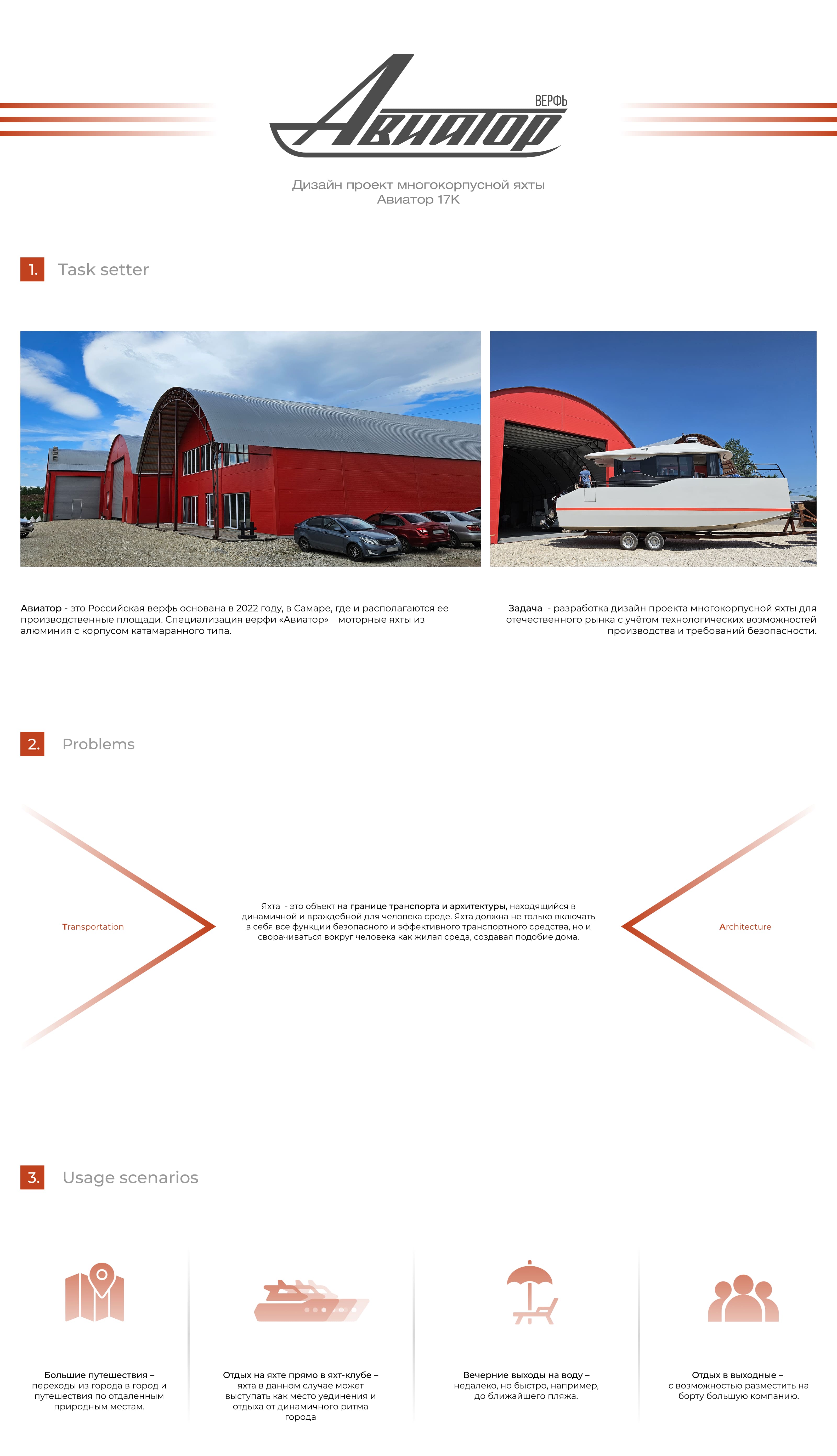 Многокорпусная яхта Авиатор 17-К — Изображение №1 — Промдизайн на Dprofile